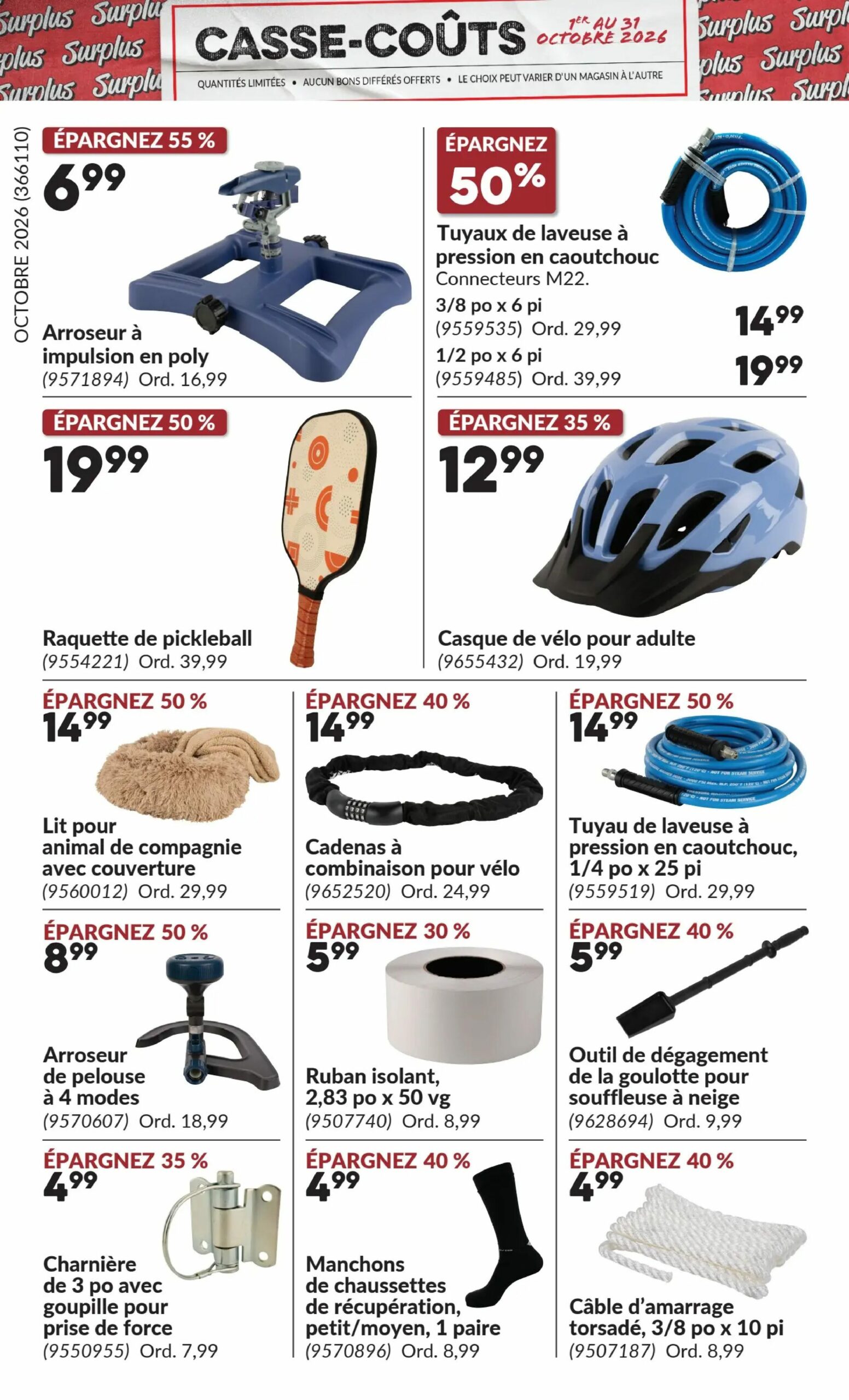 Circulaire Princess Auto — page 25, du 1 au 31 octobre 2026