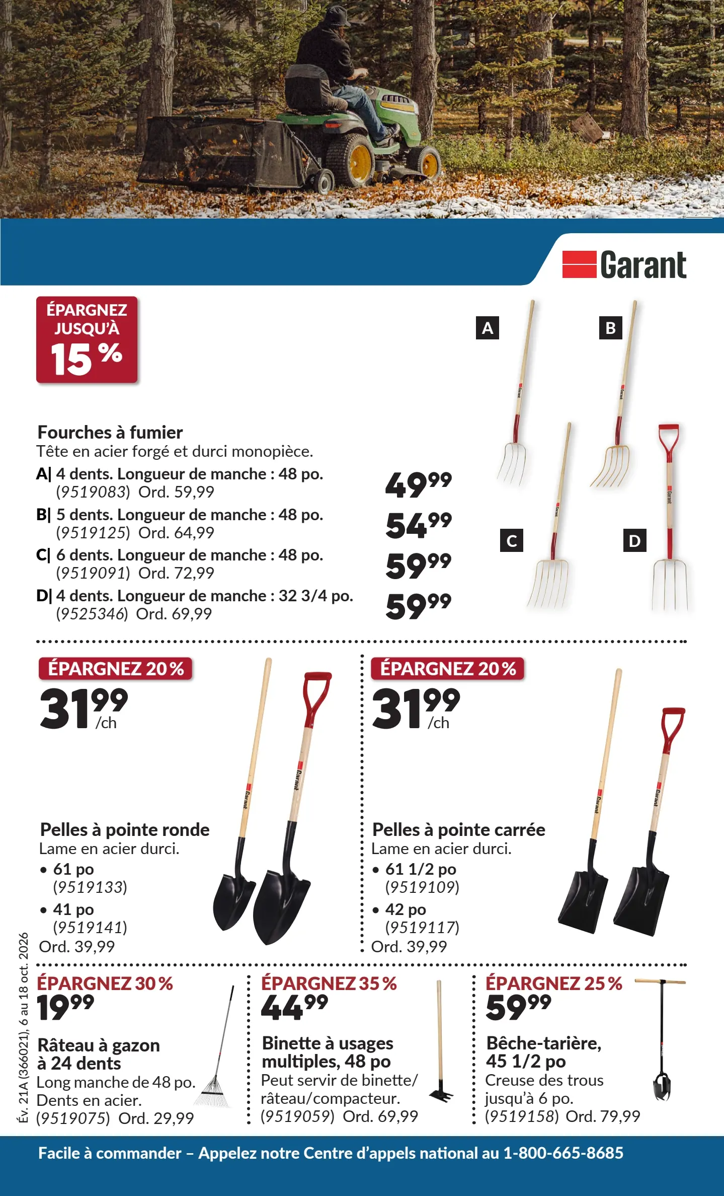 Circulaire Princess Auto — page 6, du 6 au 18 octobre 2026