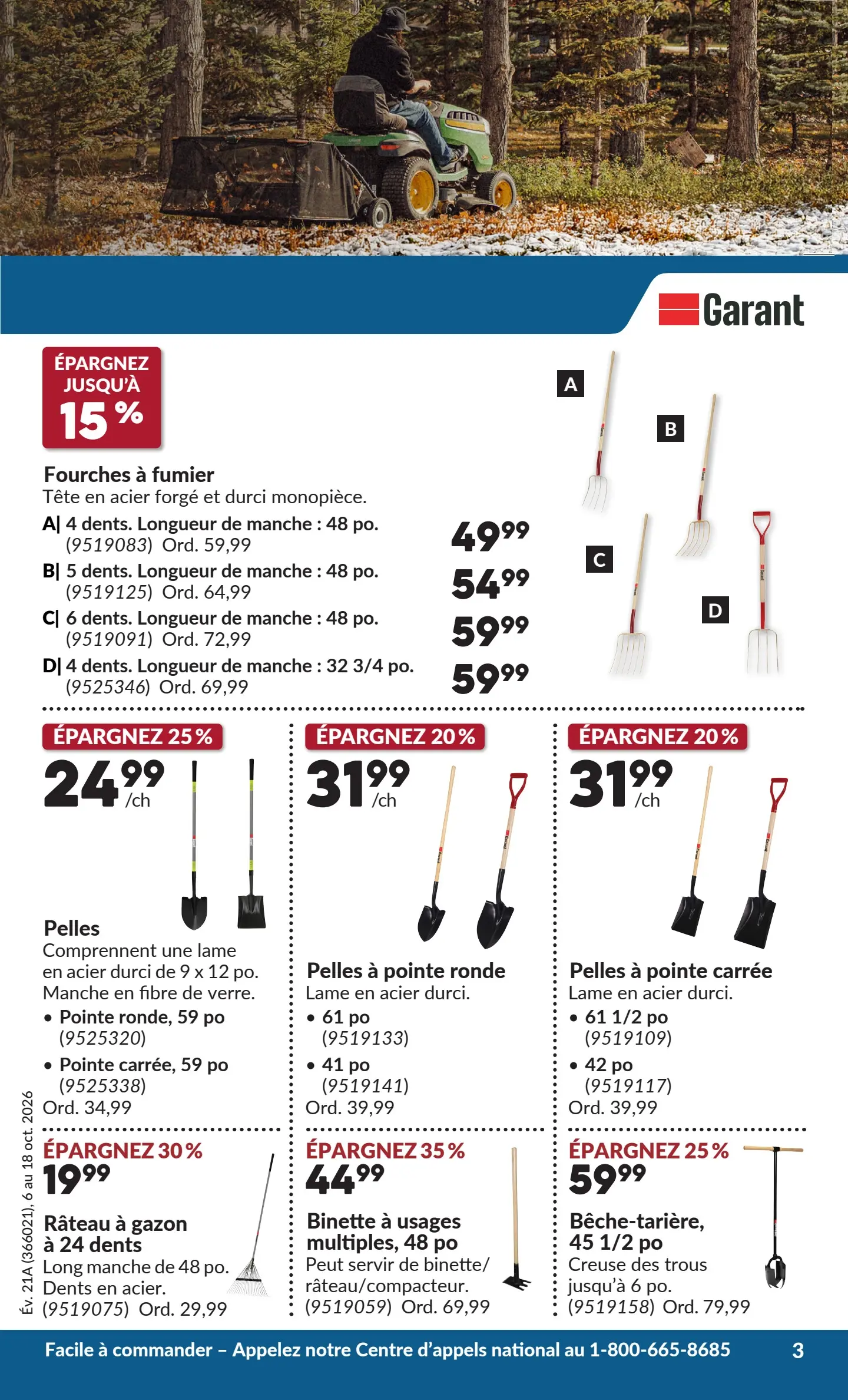 Circulaire Princess Auto — page 8, du 6 au 18 octobre 2026