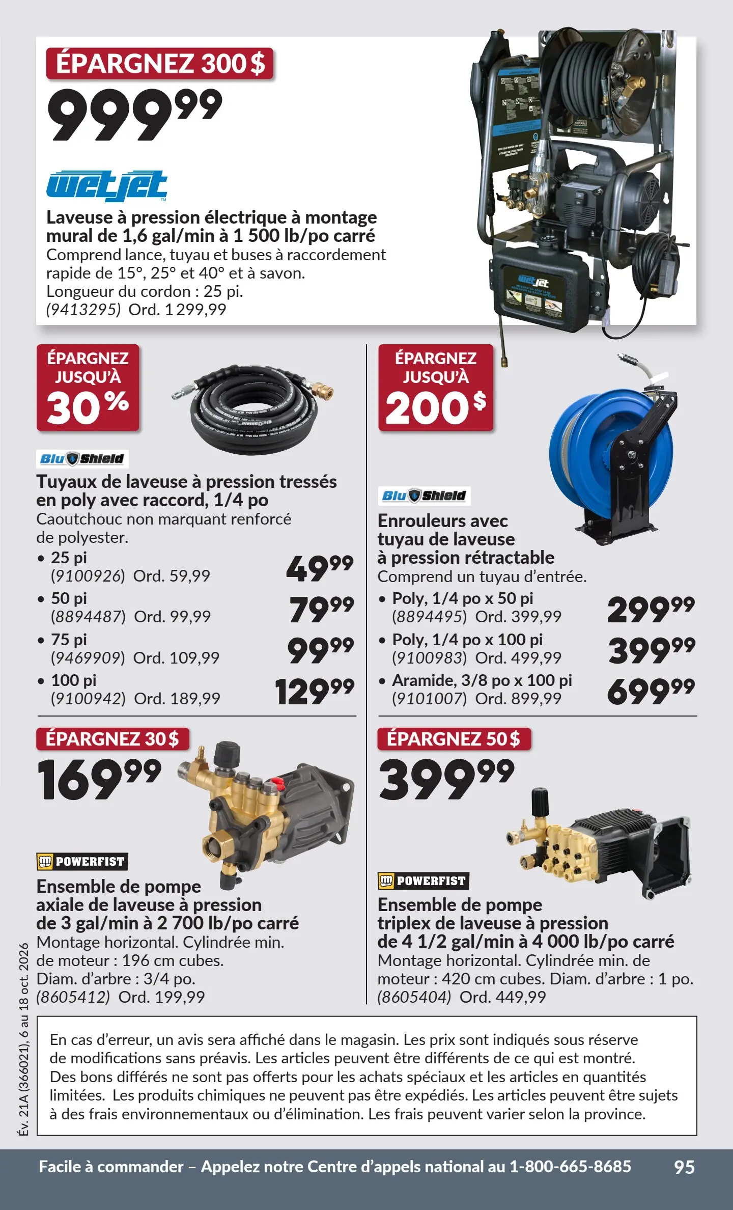 Circulaire Princess Auto — page 100, du 6 au 18 octobre 2026
