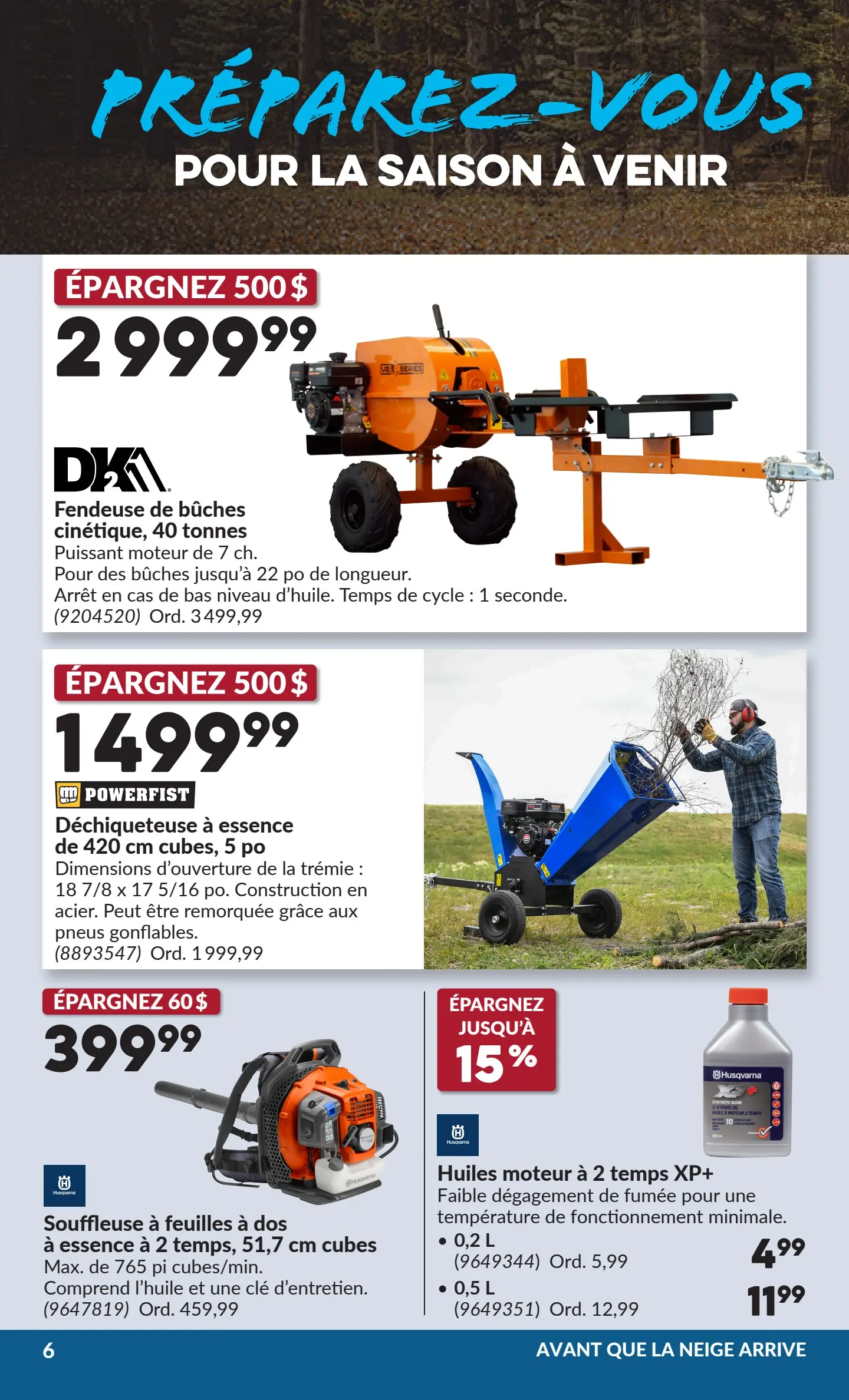 Circulaire Princess Auto — page 11, du 6 au 18 octobre 2026