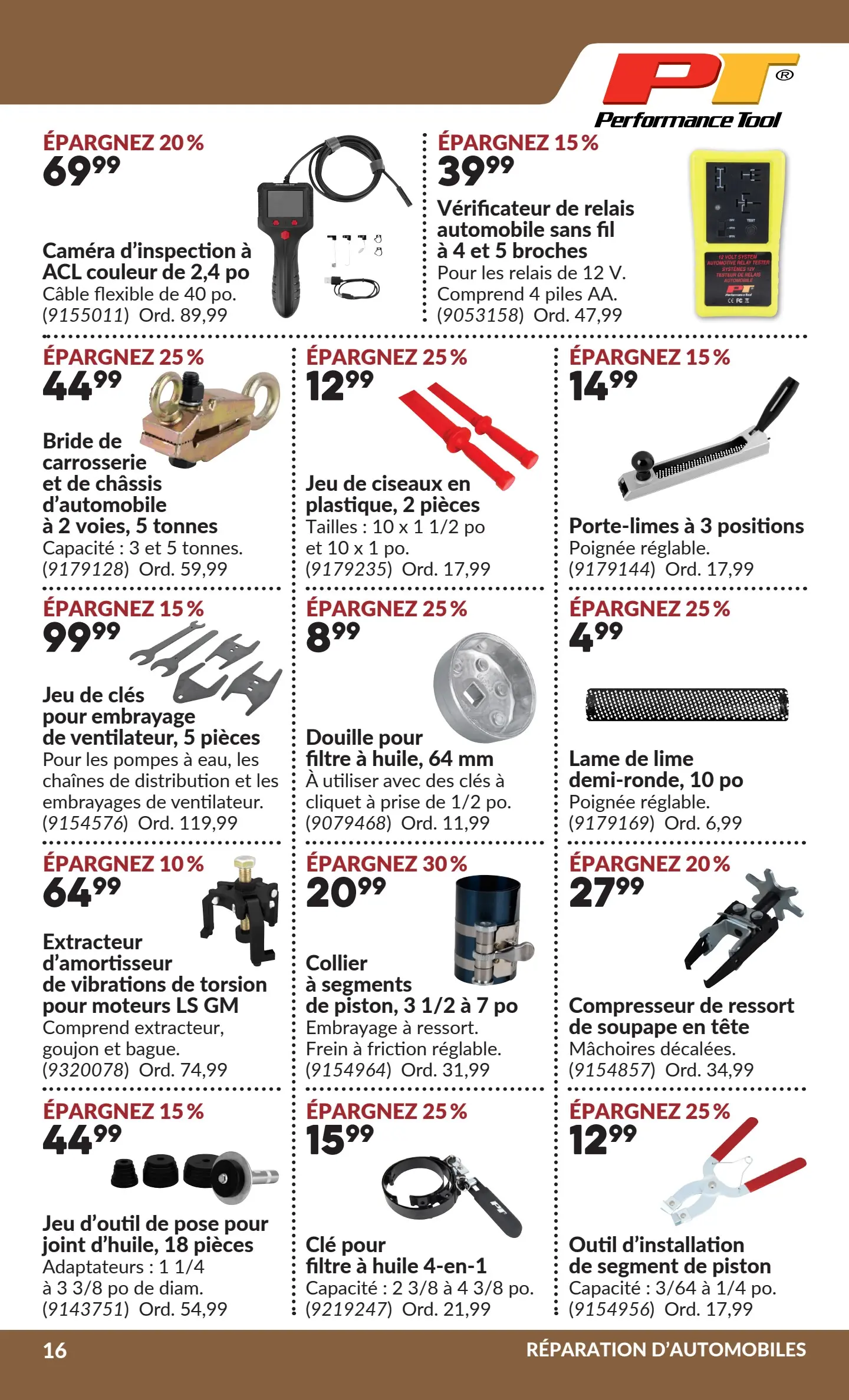 Circulaire Princess Auto — page 21, du 6 au 18 octobre 2026
