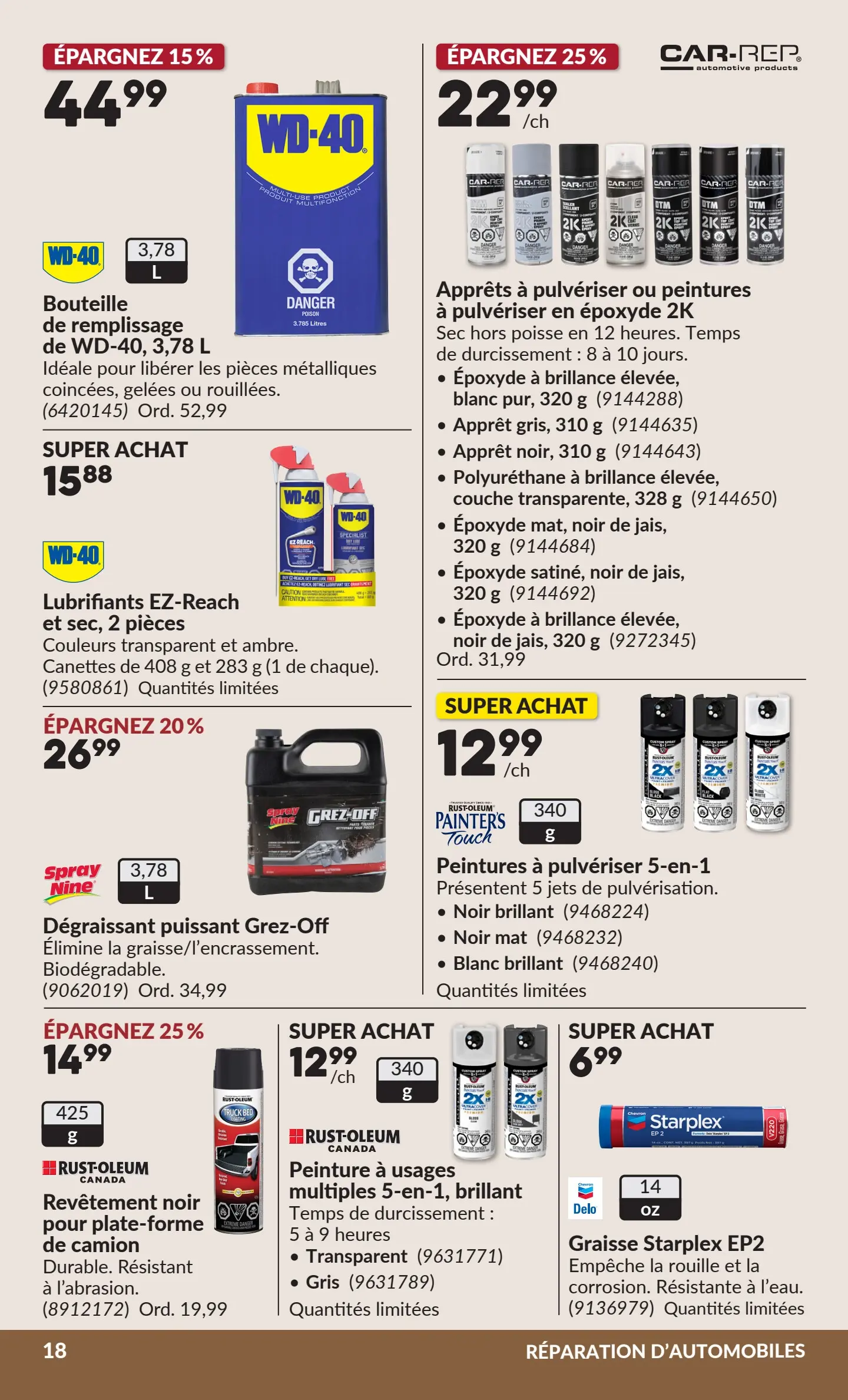 Circulaire Princess Auto — page 23, du 6 au 18 octobre 2026
