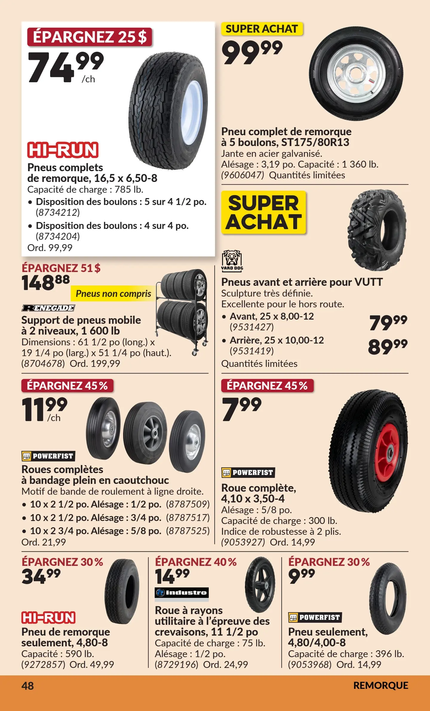 Circulaire Princess Auto — page 53, du 6 au 18 octobre 2026