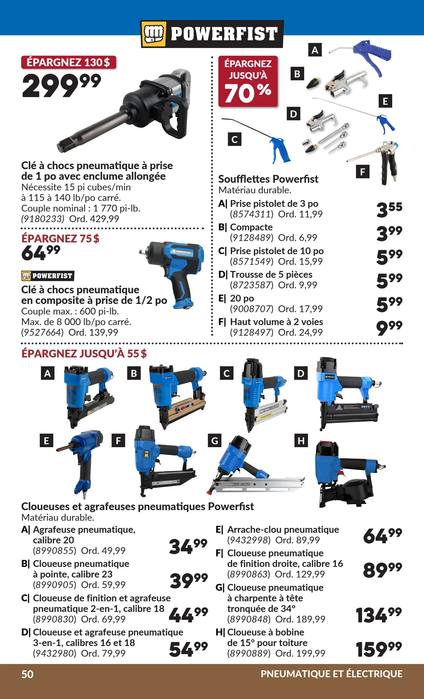 Circulaire Princess Auto — page 55, du 6 au 18 octobre 2026