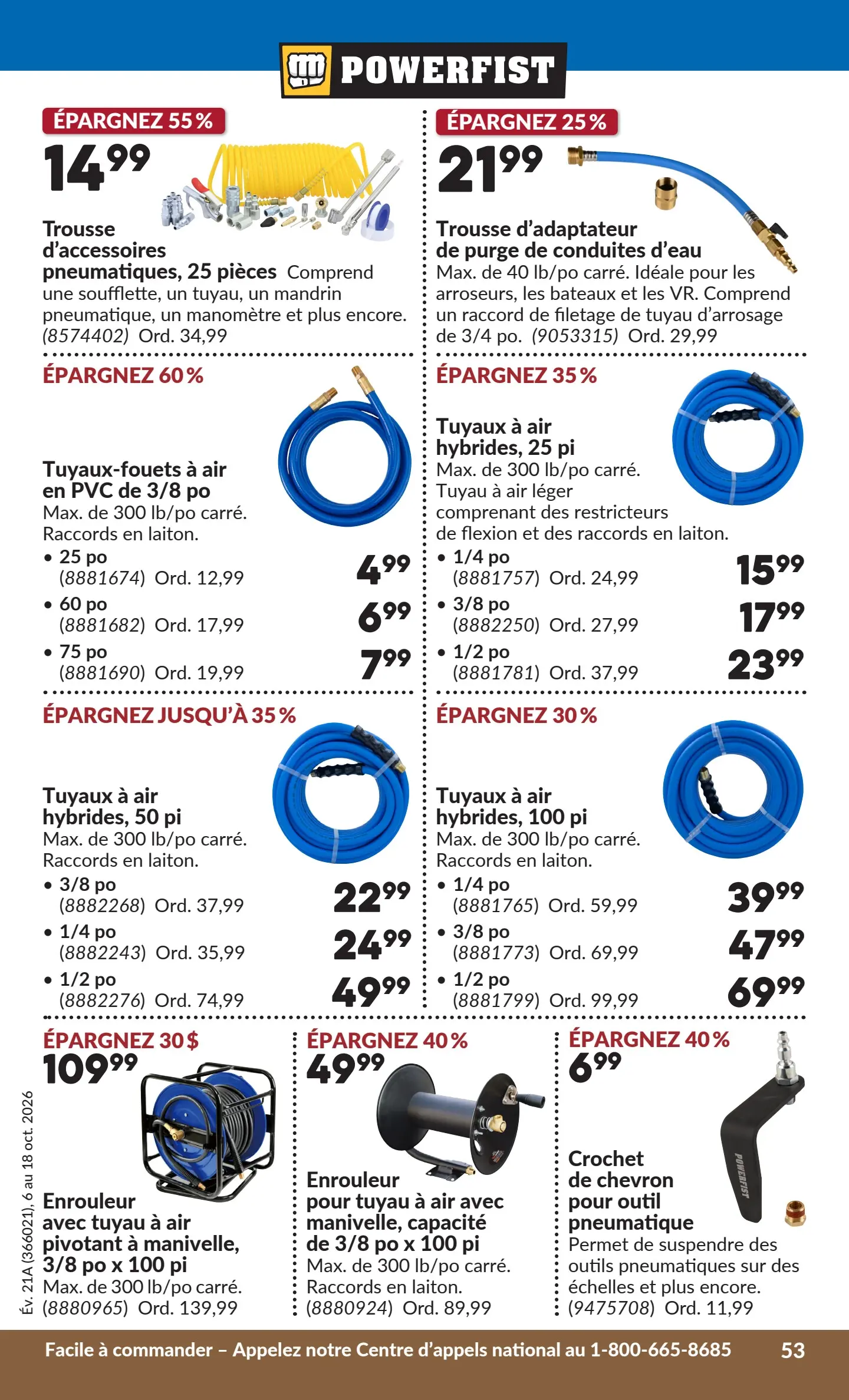 Circulaire Princess Auto — page 58, du 6 au 18 octobre 2026