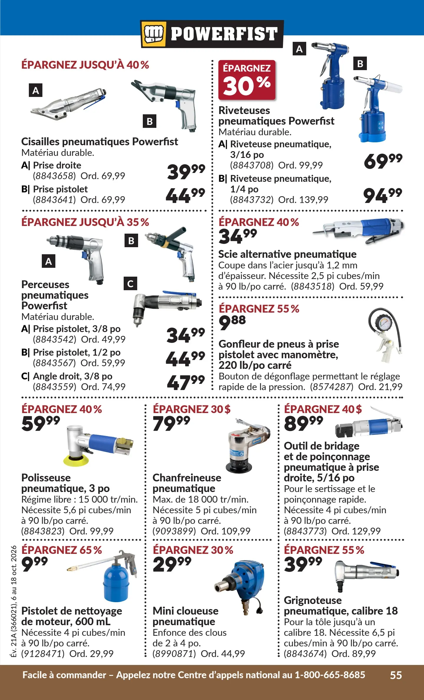 Circulaire Princess Auto — page 60, du 6 au 18 octobre 2026