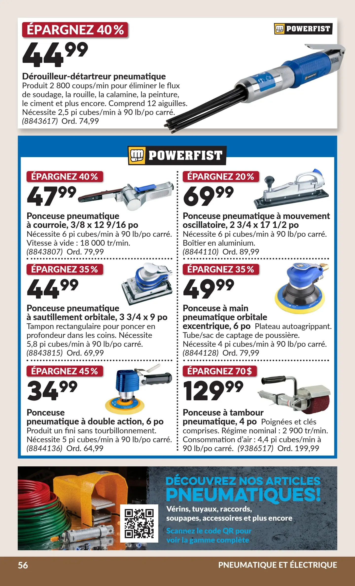 Circulaire Princess Auto — page 61, du 6 au 18 octobre 2026