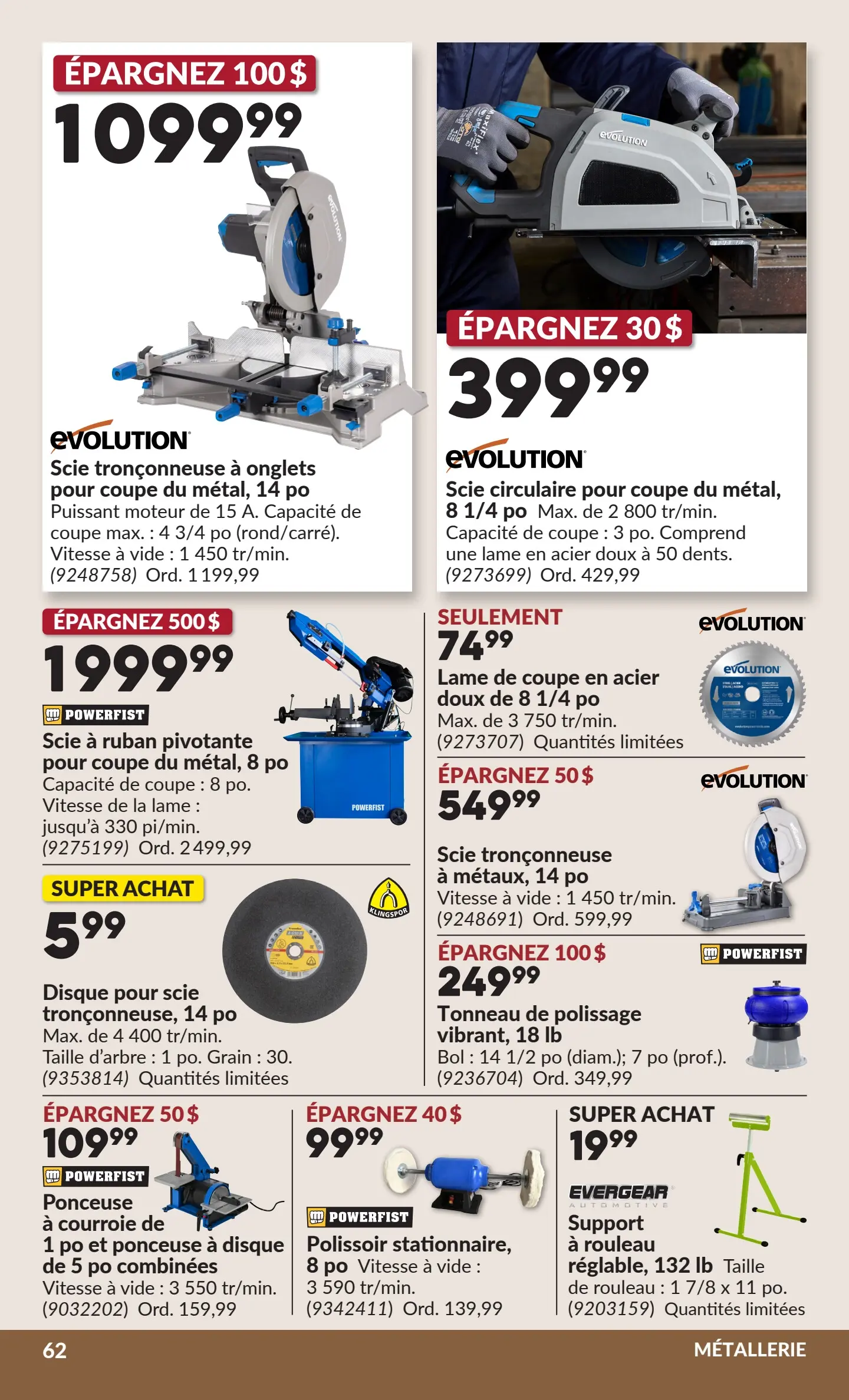 Circulaire Princess Auto — page 67, du 6 au 18 octobre 2026