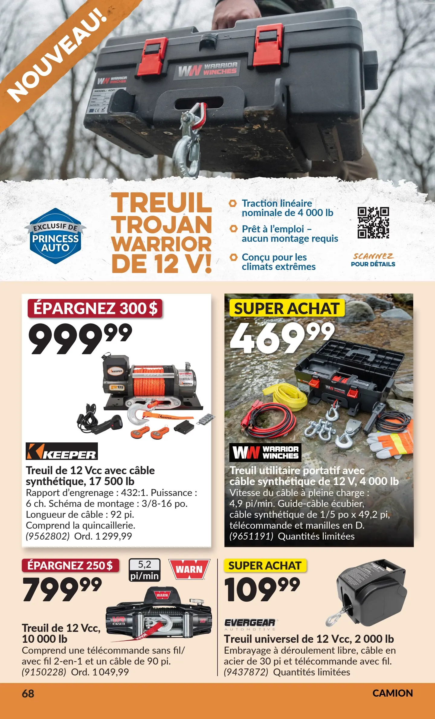 Circulaire Princess Auto — page 73, du 6 au 18 octobre 2026