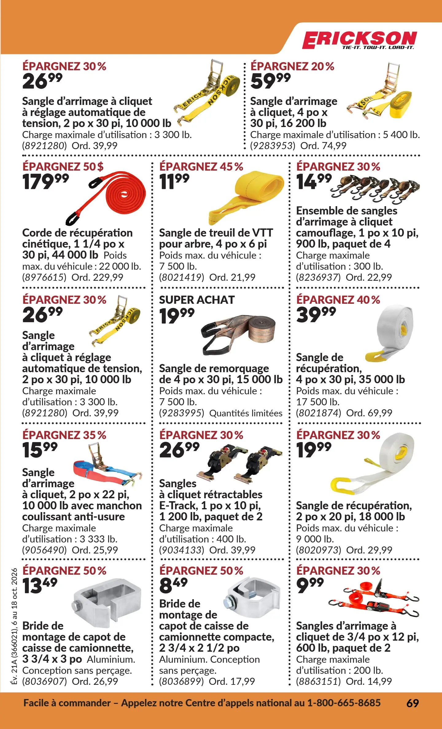 Circulaire Princess Auto — page 74, du 6 au 18 octobre 2026