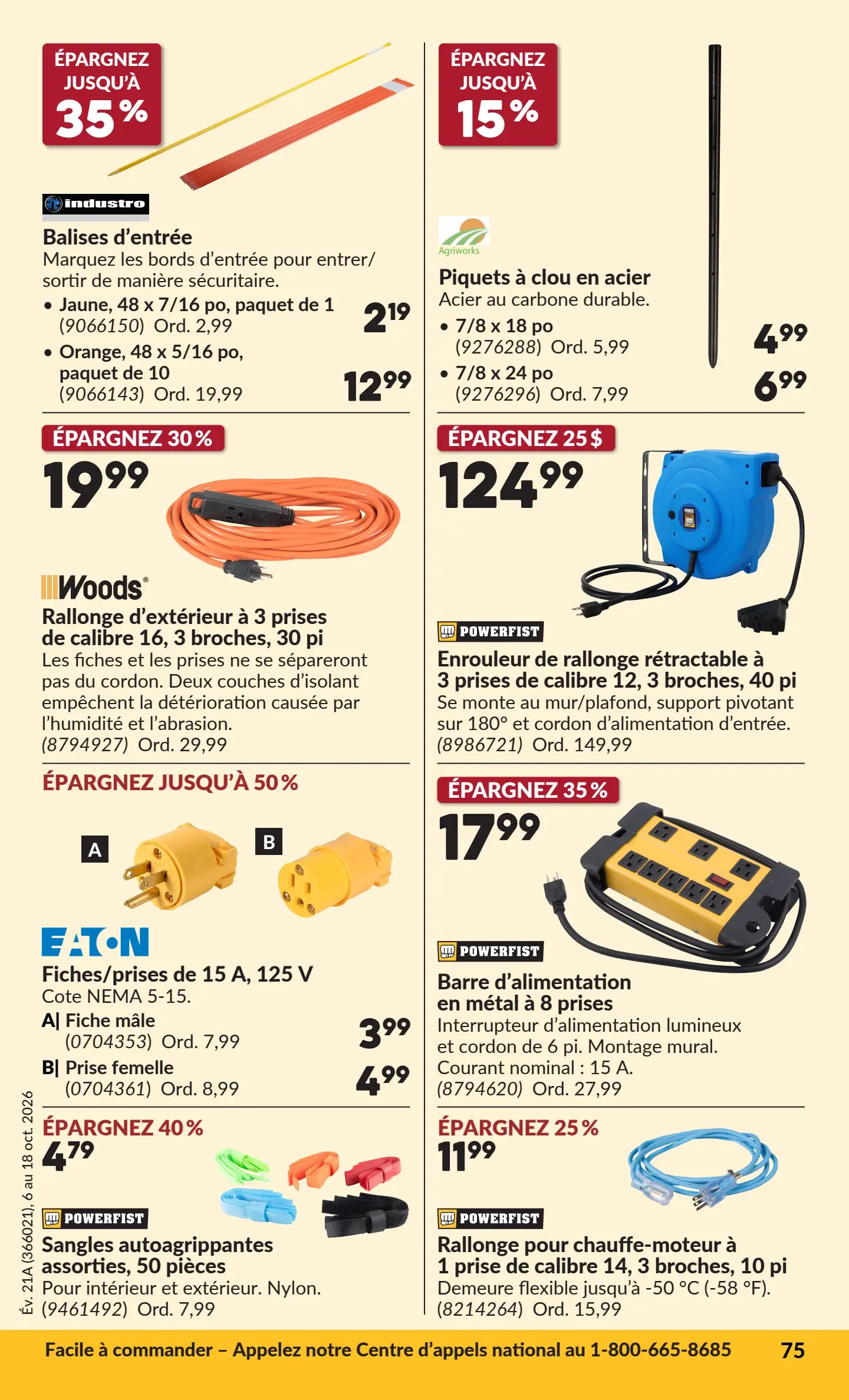 Circulaire Princess Auto — page 80, du 6 au 18 octobre 2026