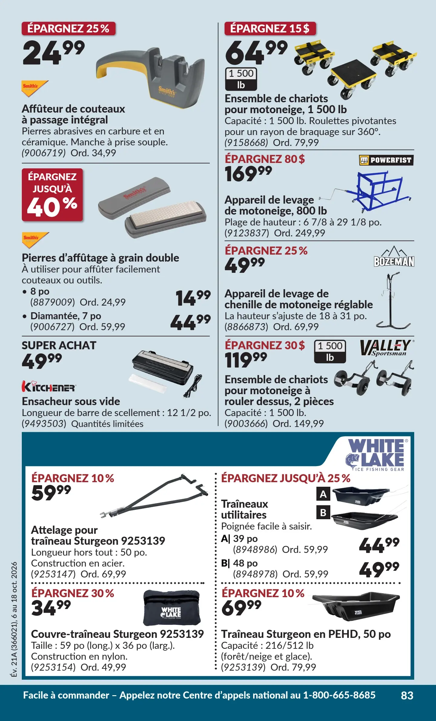 Circulaire Princess Auto — page 88, du 6 au 18 octobre 2026