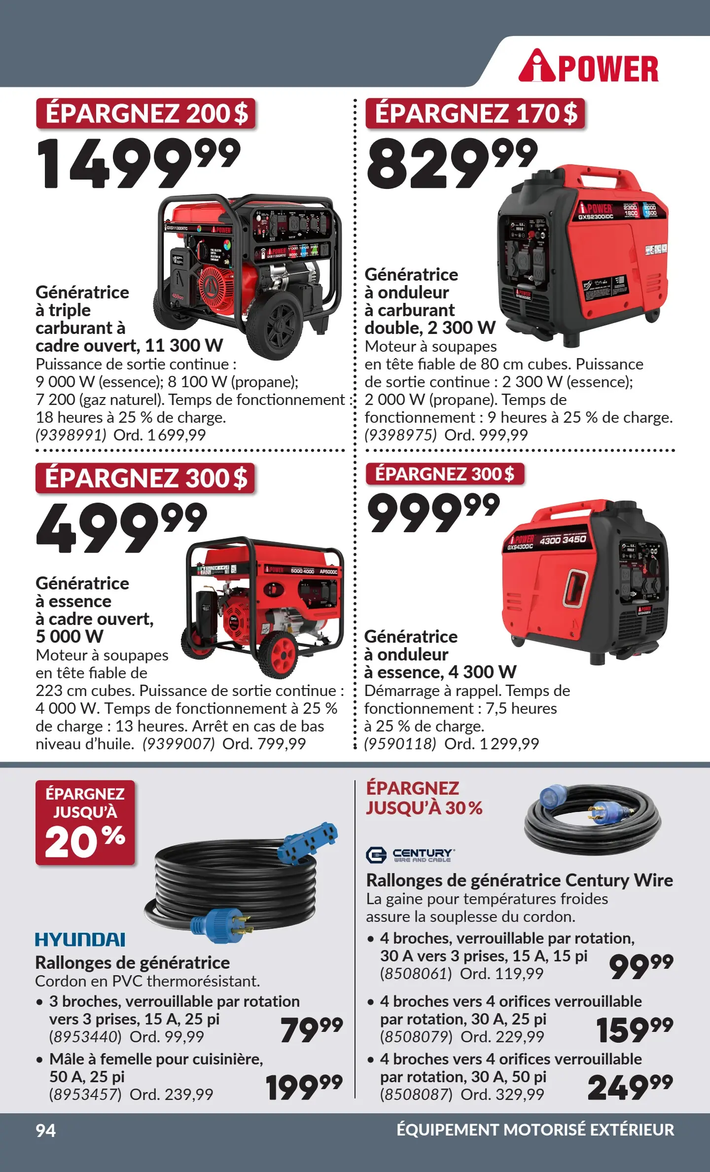 Circulaire Princess Auto — page 99, du 6 au 18 octobre 2026