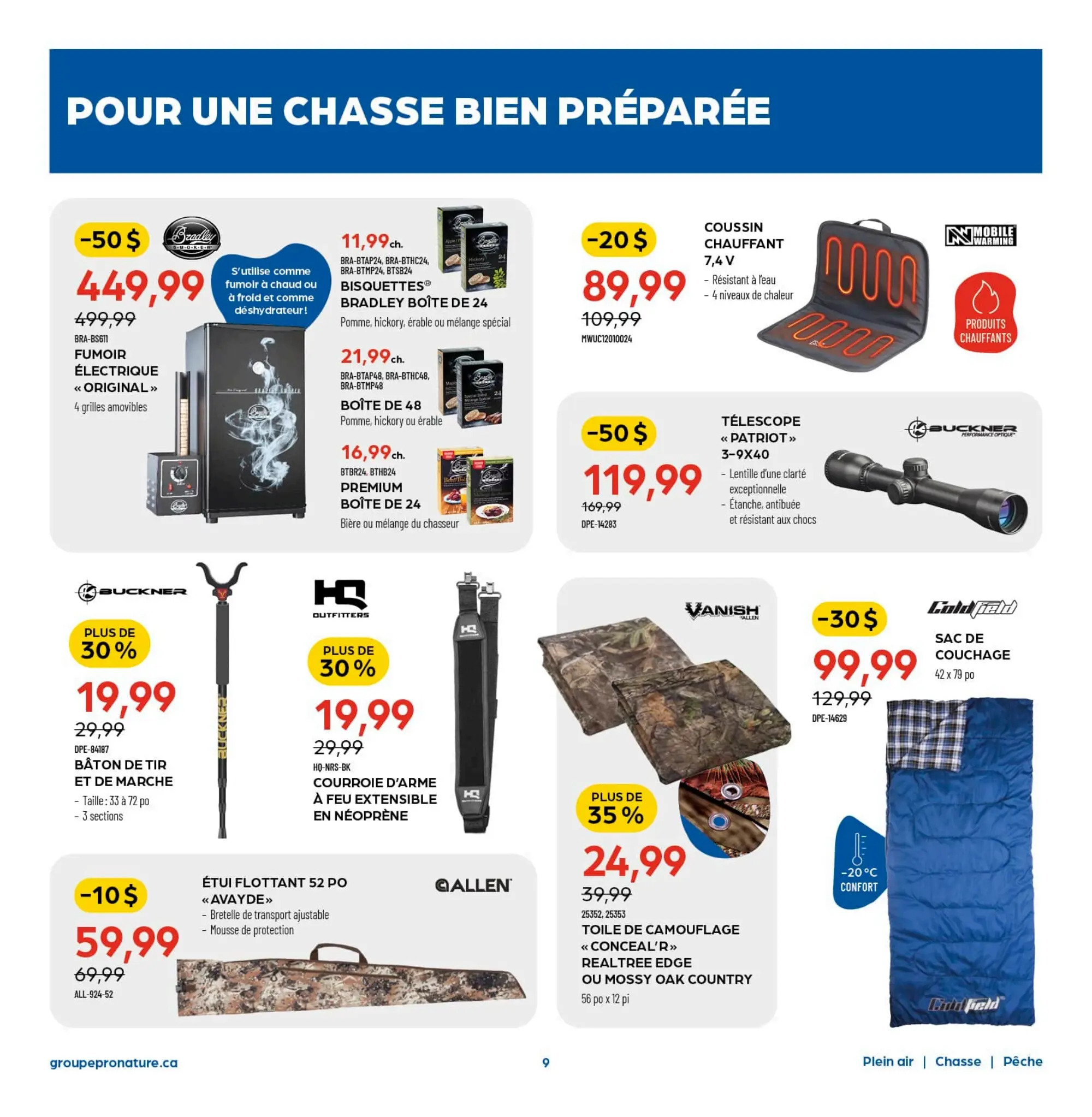 Circulaire Pronature — page 7, du 29 septembre au 12 octobre 2026