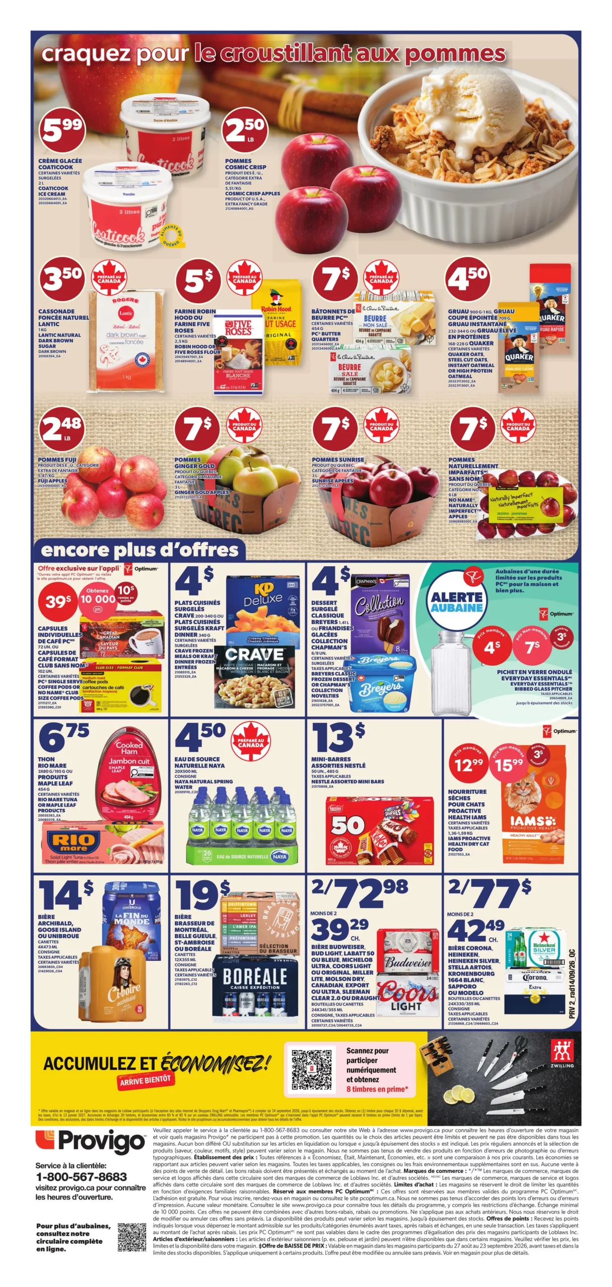 Circulaire Provigo — page 2, du 17 au 23 septembre 2026