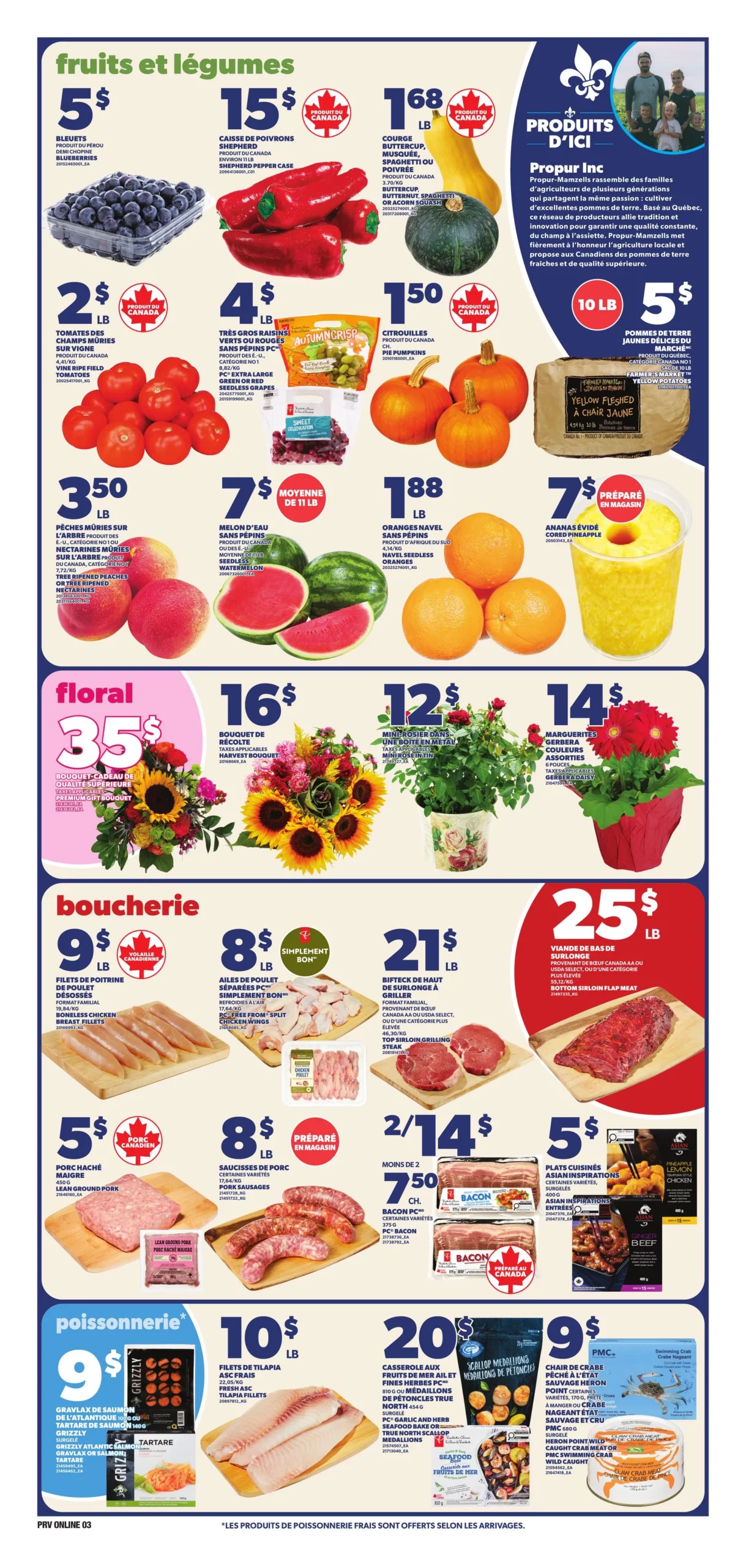 Circulaire Provigo — page 3, du 17 au 23 septembre 2026