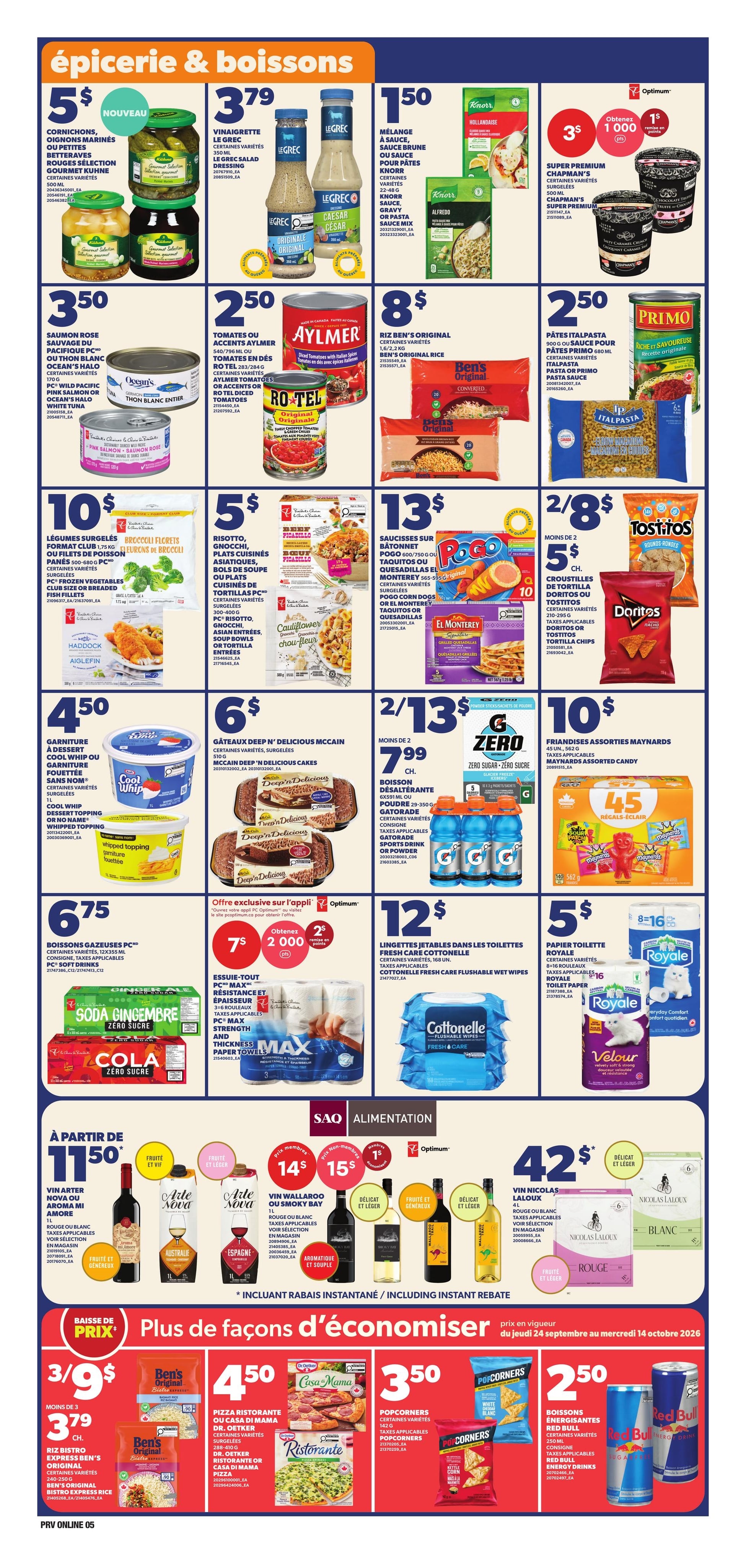 Circulaire Provigo — page 6, du 24 au 30 septembre 2026