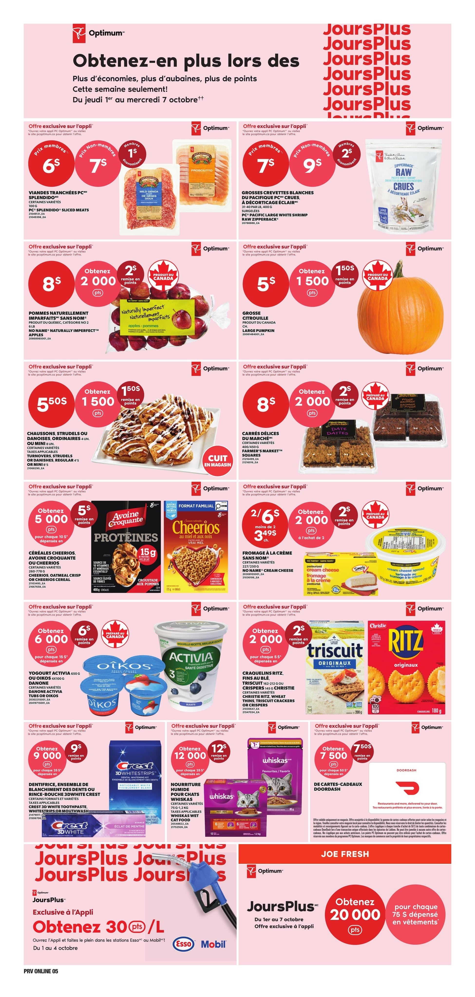 Circulaire Provigo — page 6, du 1 au 7 octobre 2026