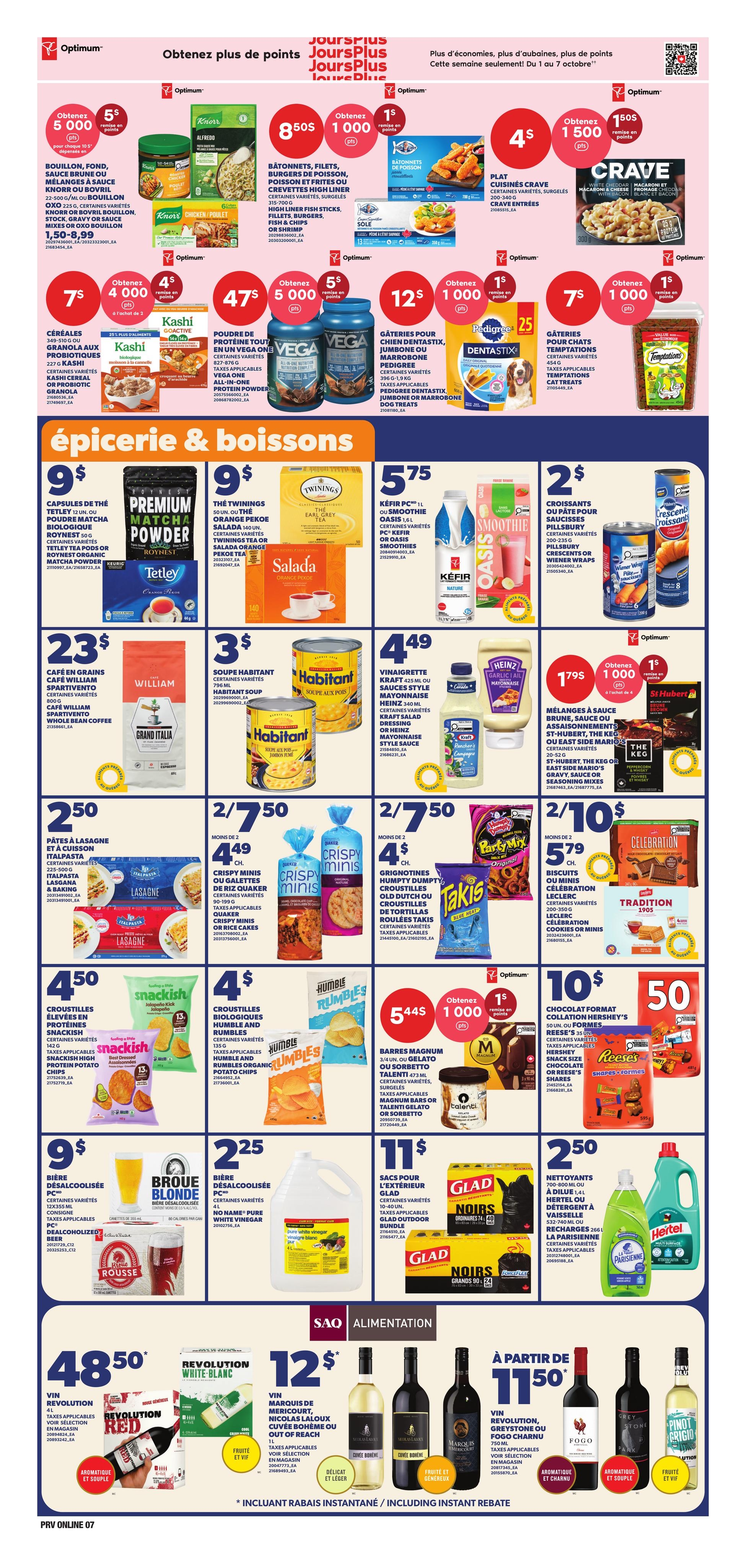 Circulaire Provigo — page 8, du 1 au 7 octobre 2026