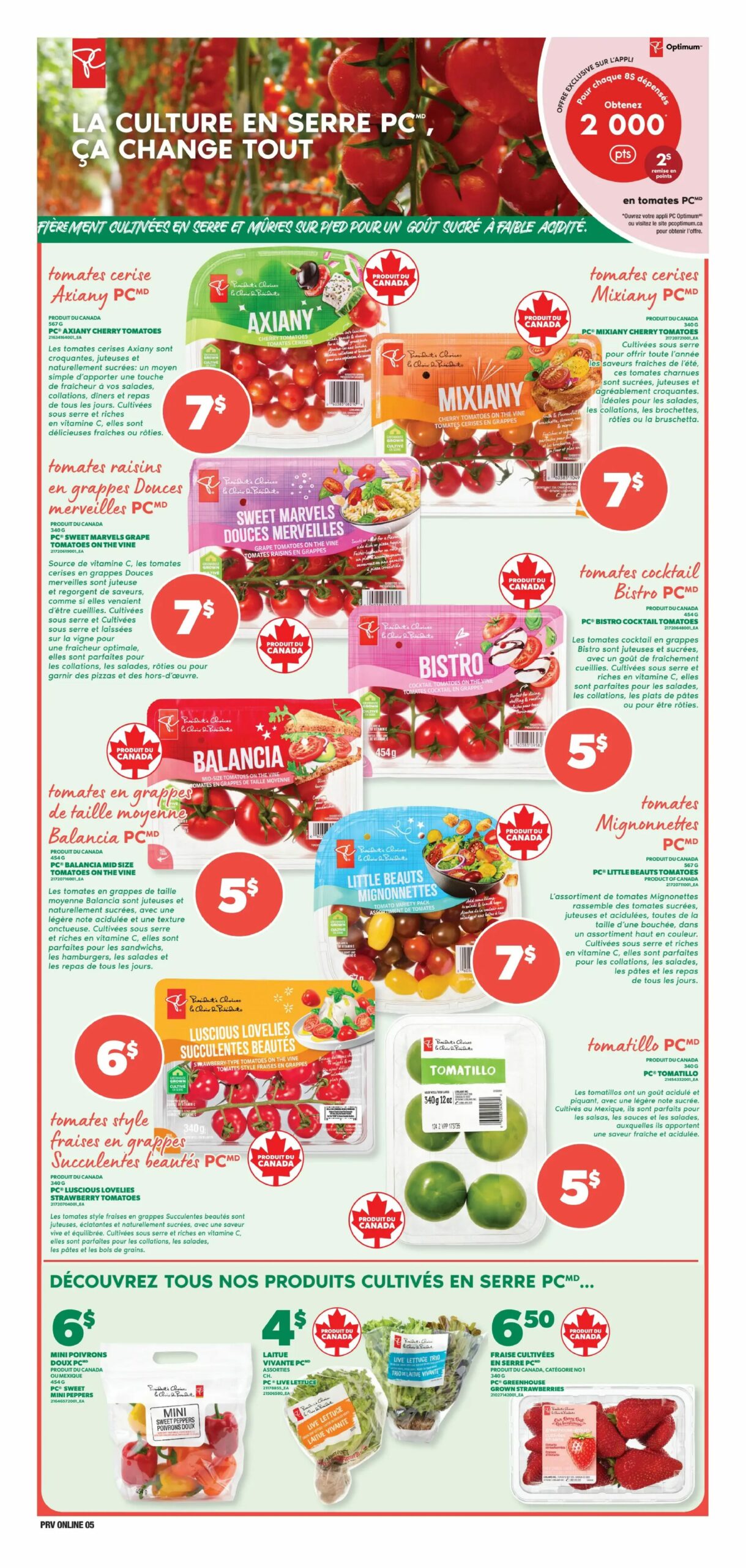 Circulaire Provigo — page 5, du 8 au 14 octobre 2026
