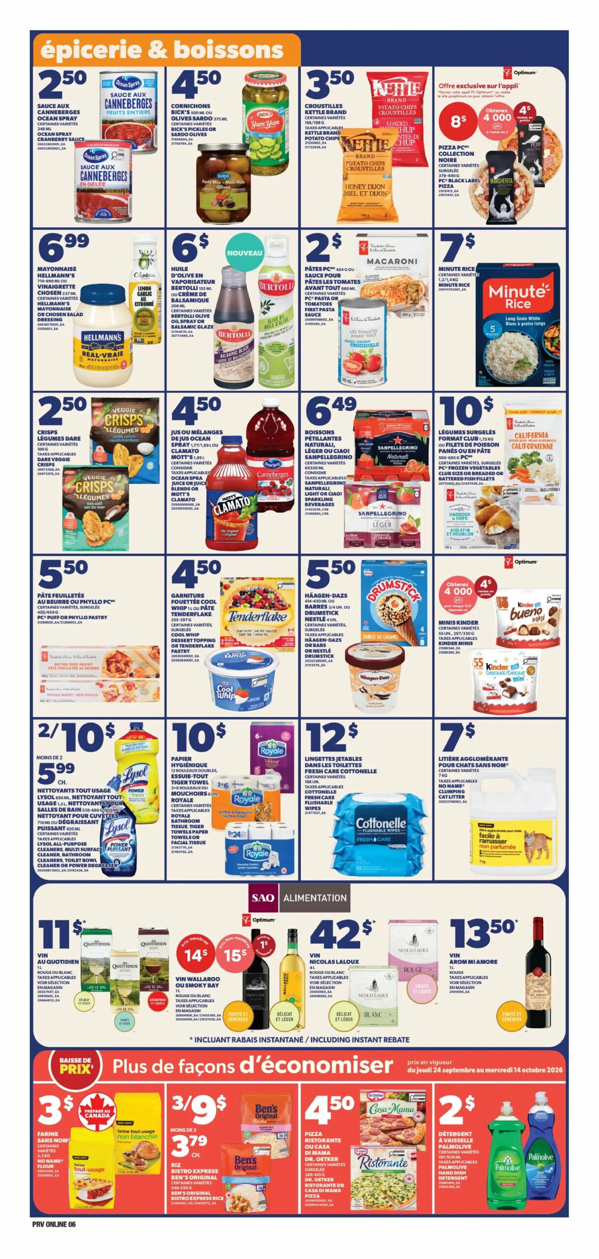 Circulaire Provigo — page 7, du 8 au 14 octobre 2026