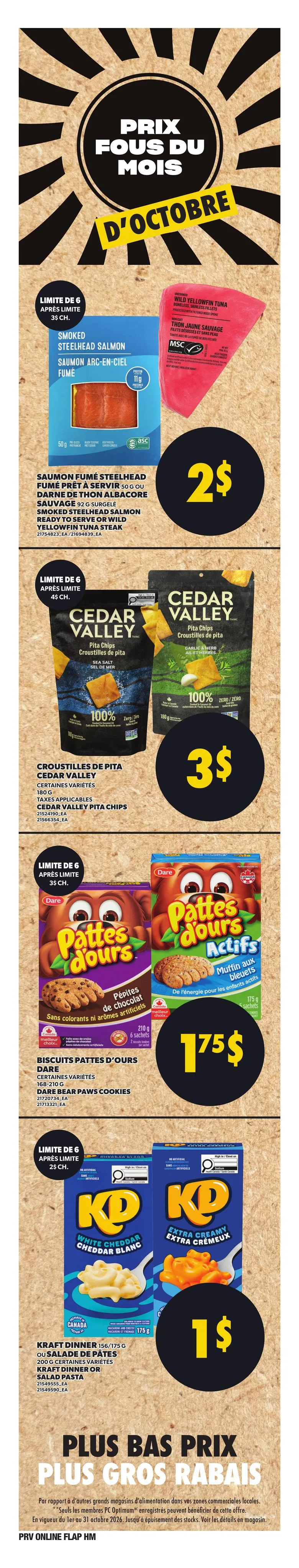 Circulaire Provigo — page 5, du 15 au 21 octobre 2026