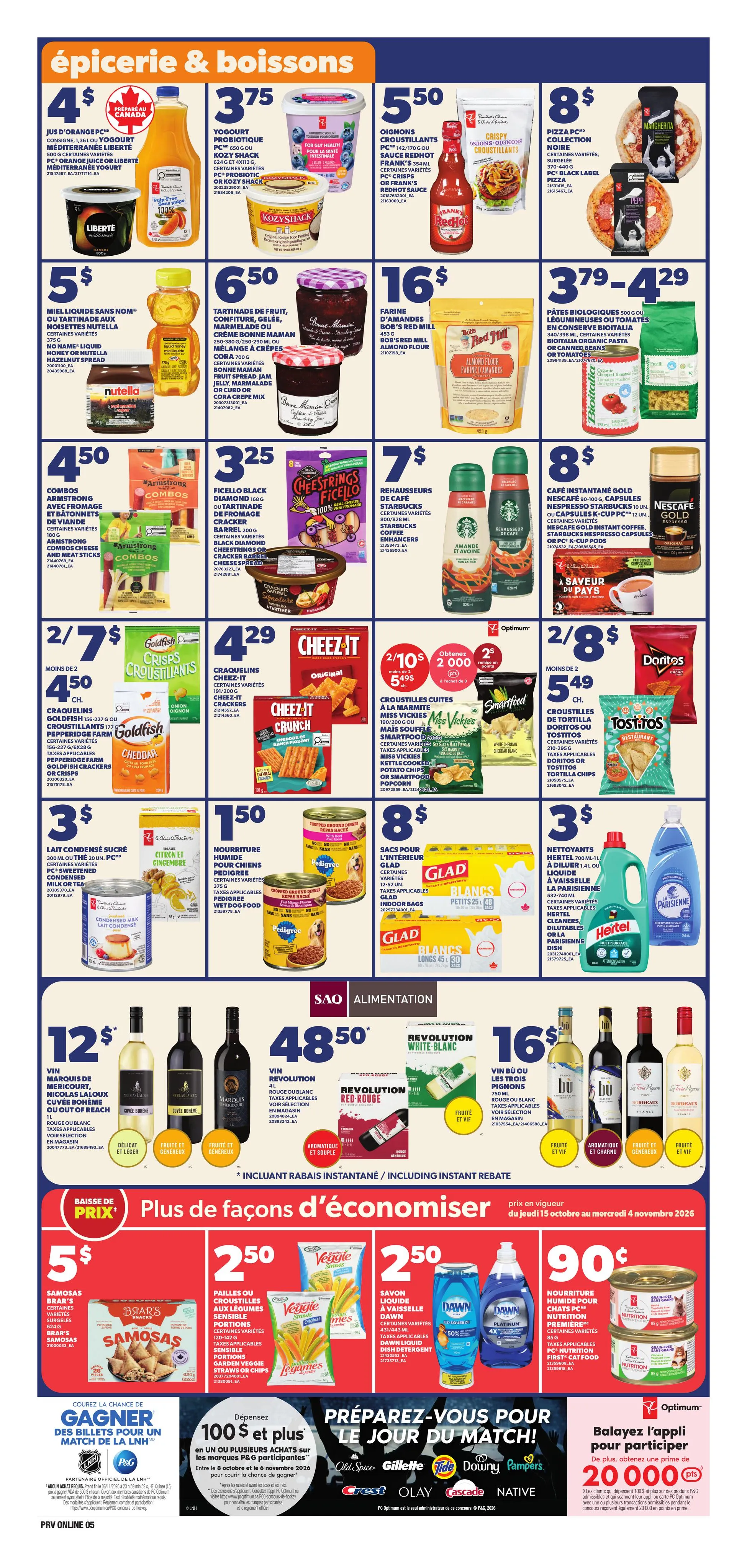Circulaire Provigo — page 6, du 15 au 21 octobre 2026