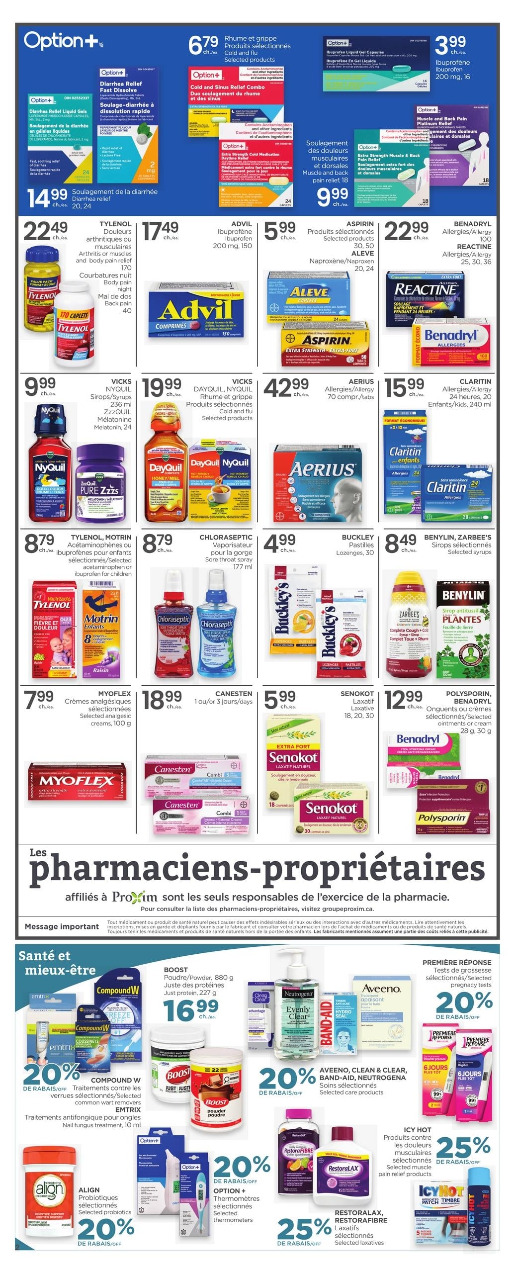Circulaire Proxim — page 3, du 24 au 30 septembre 2026