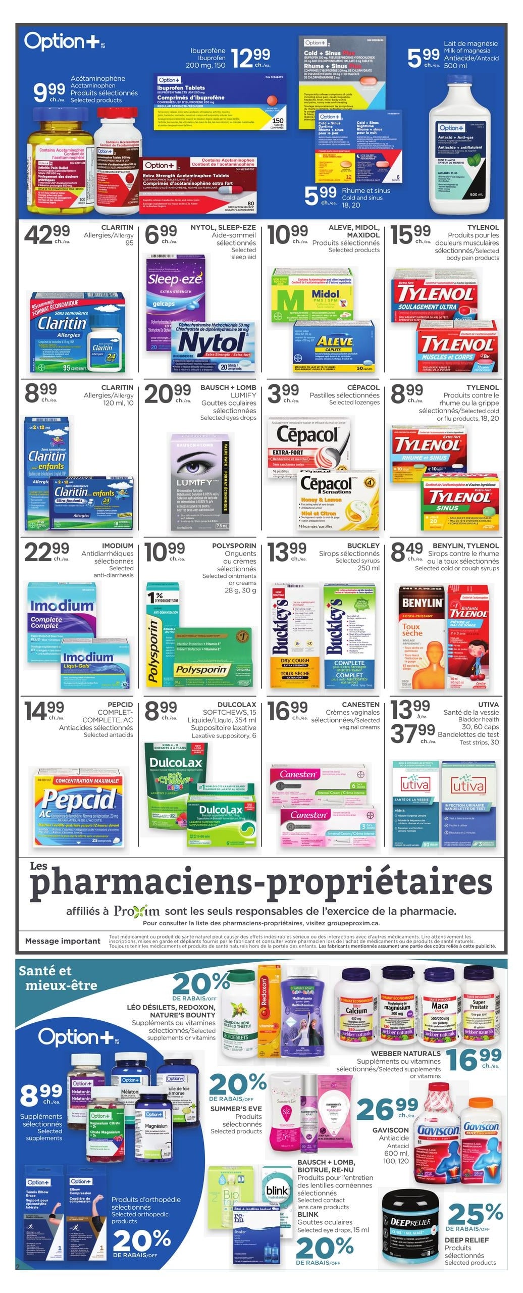 Circulaire Proxim — page 3, du 1 au 7 octobre 2026