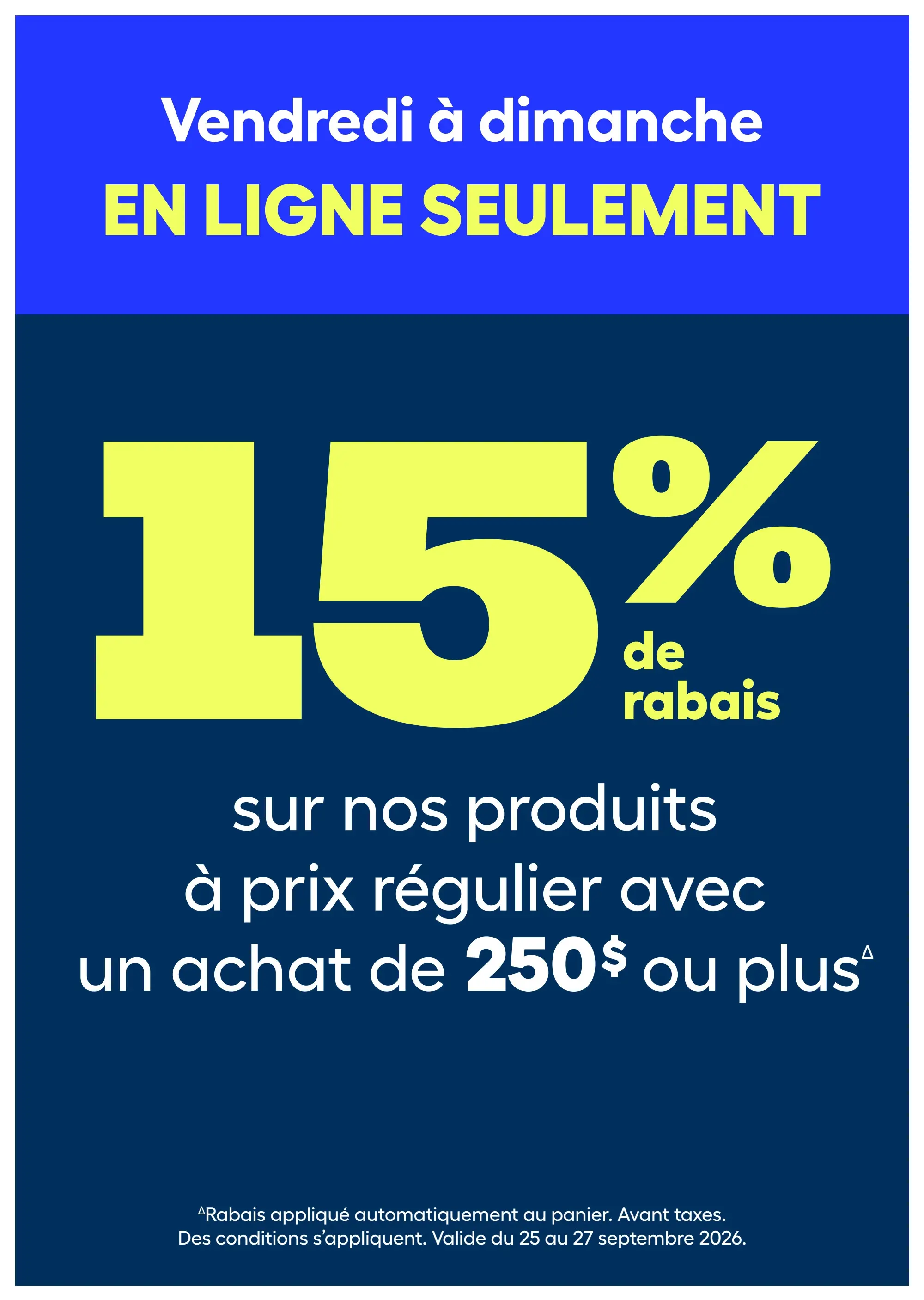 Circulaire RONA — page 24, du 17 au 30 septembre 2026