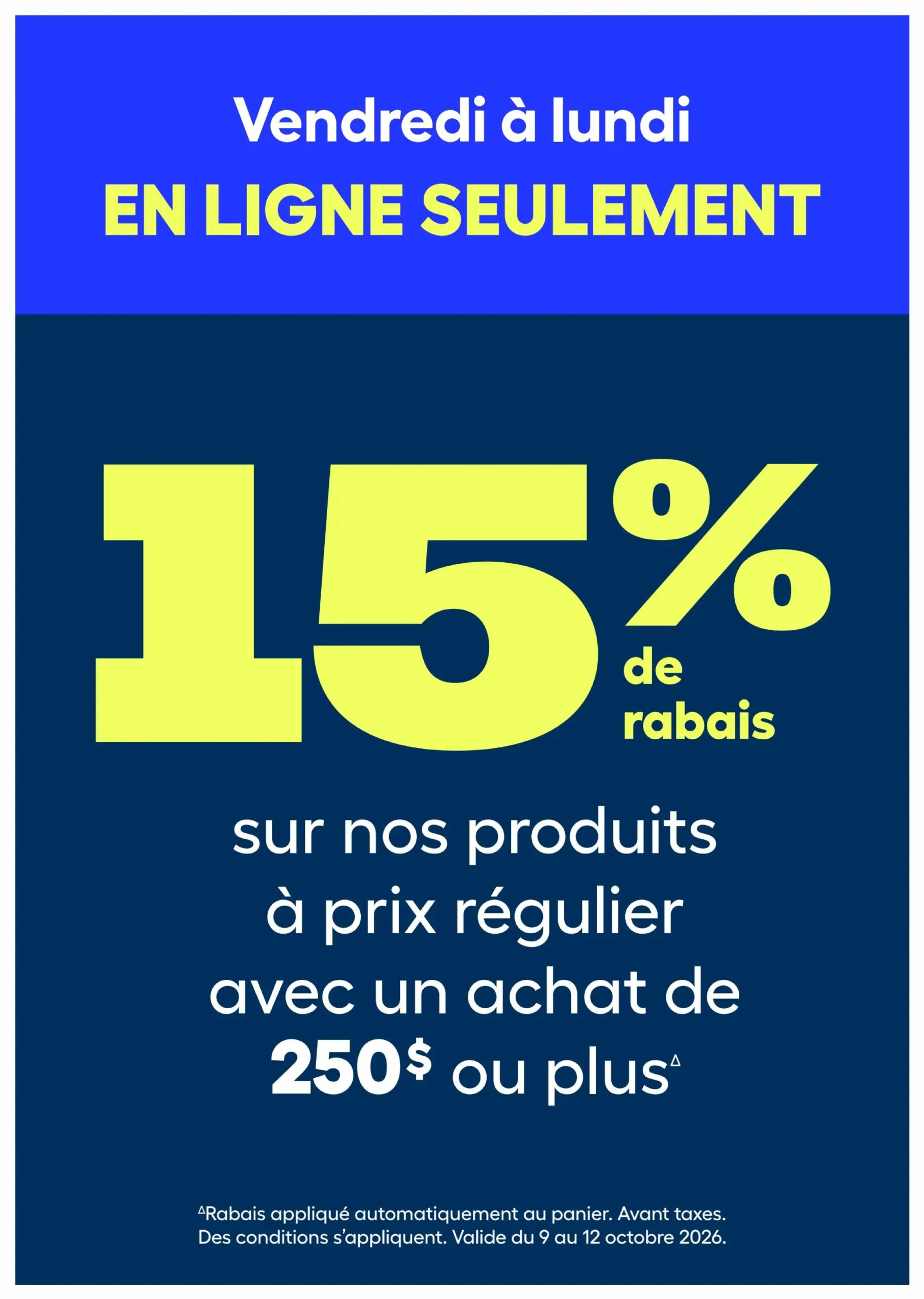 Circulaire RONA — page 53, du 1 au 14 octobre 2026