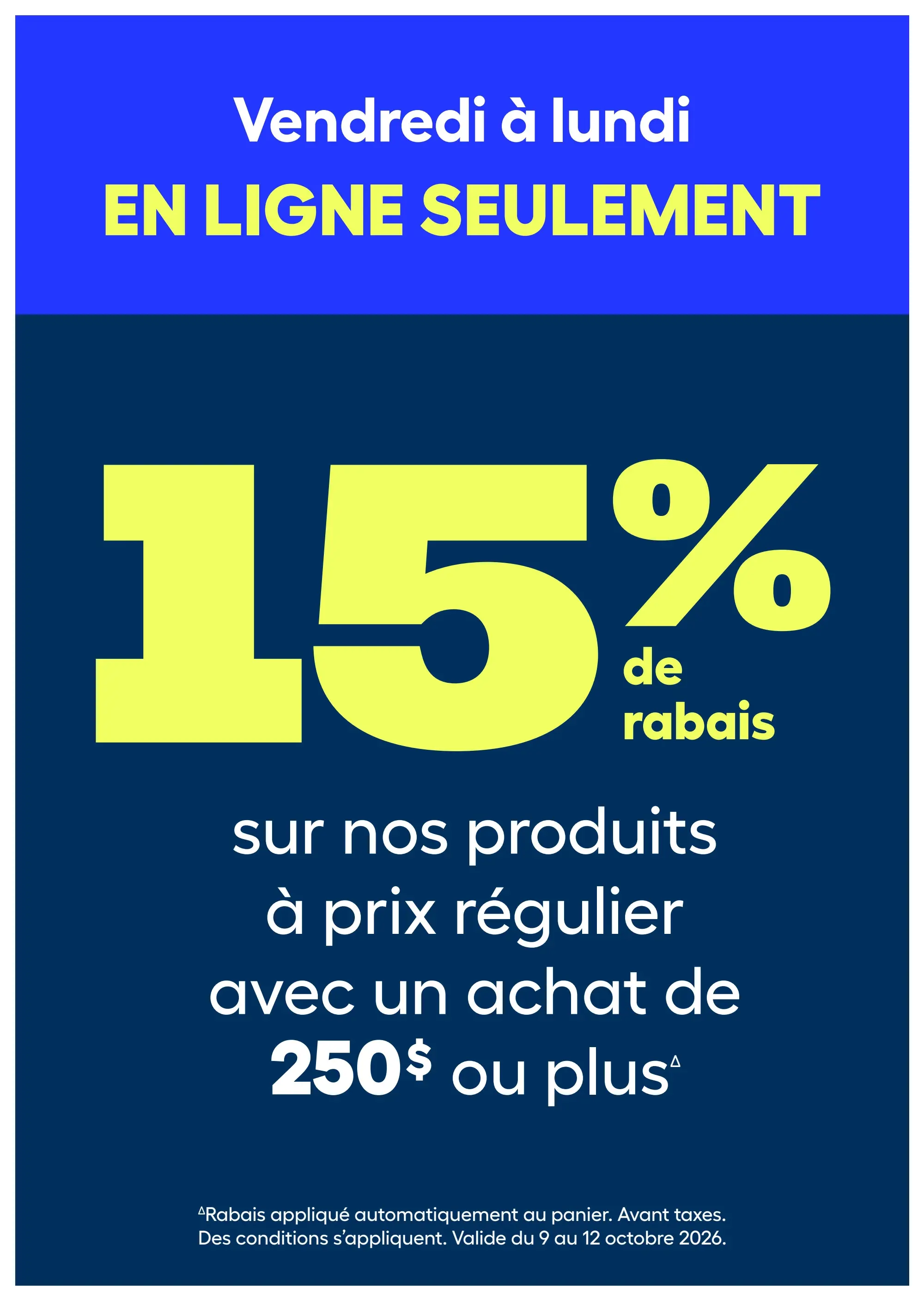 Circulaire RONA — page 54, du 1 au 14 octobre 2026
