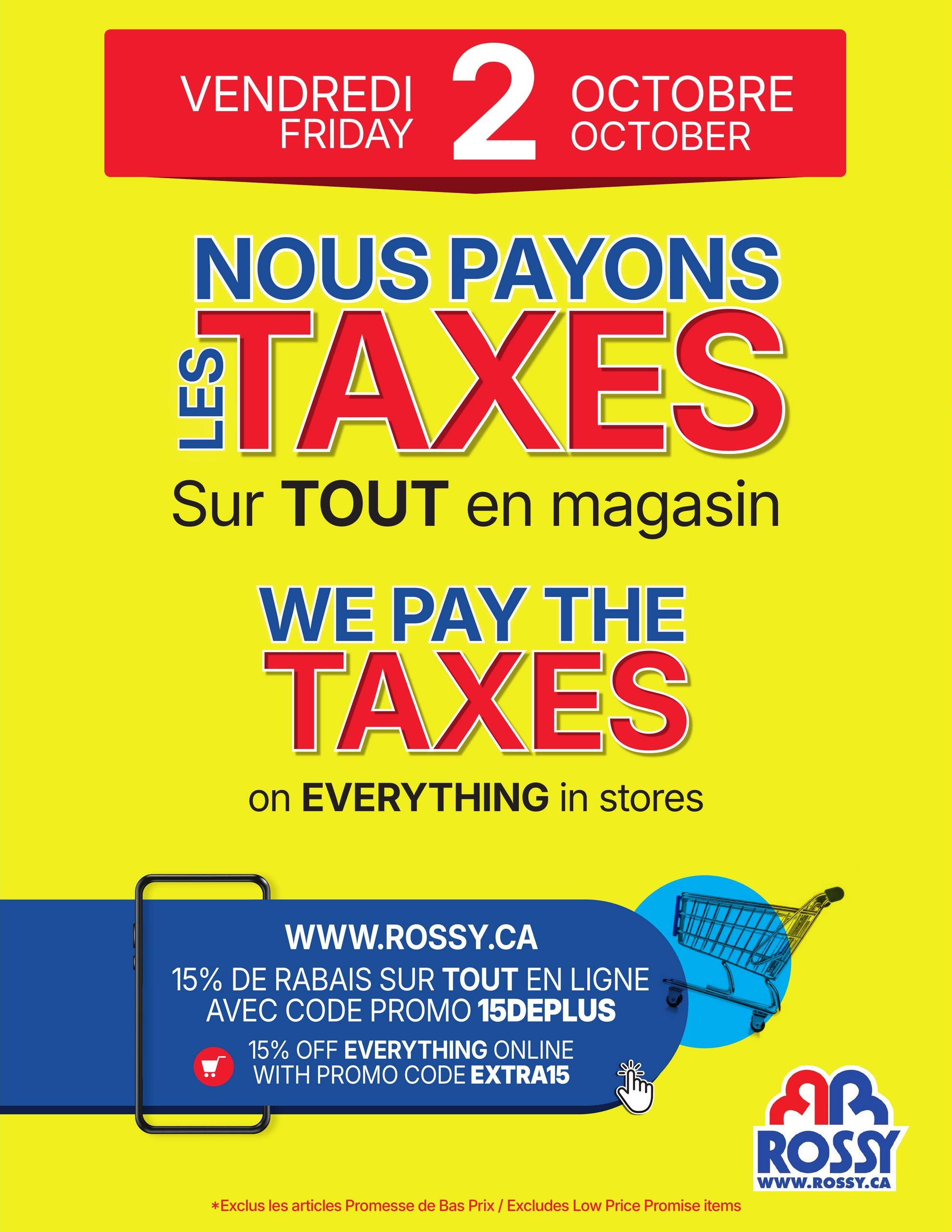 Circulaire Rossy — page 9, du 1 au 7 octobre 2026
