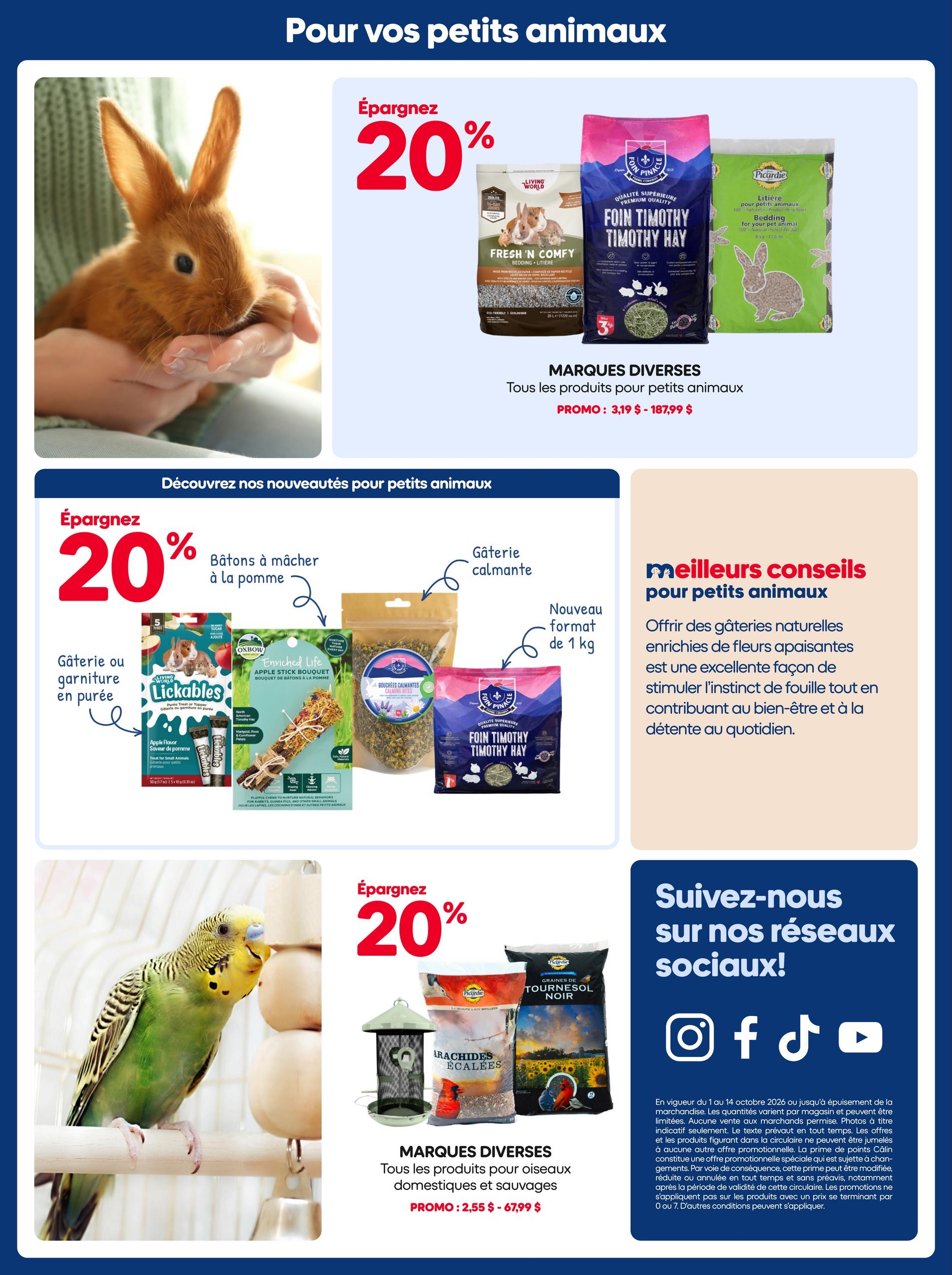 Circulaire Speciaux Promotions Et Rabais — page 15, du 1 au 14 octobre 2026