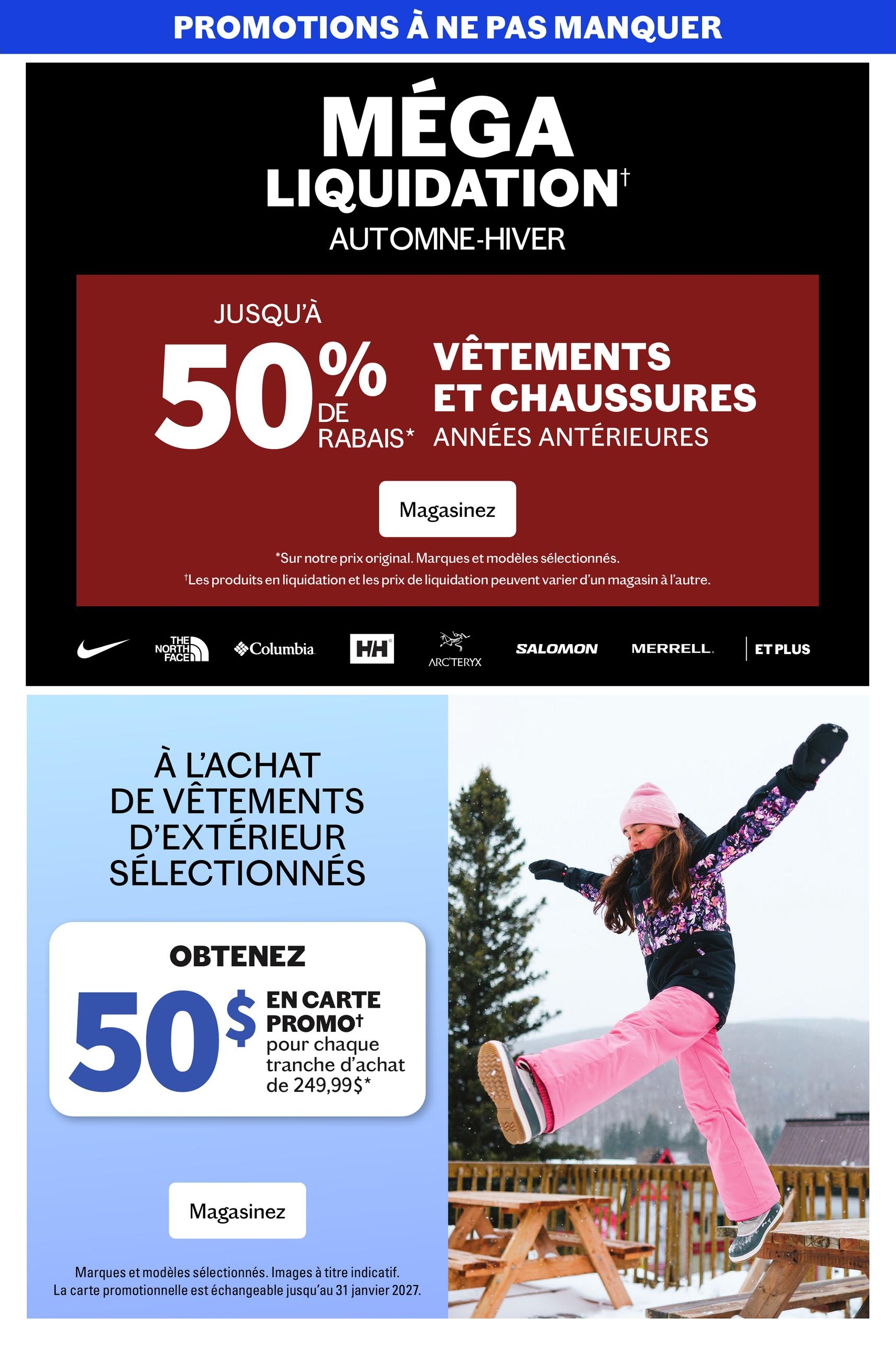 Circulaire Sports Experts — page 3, du 7 au 20 octobre 2026