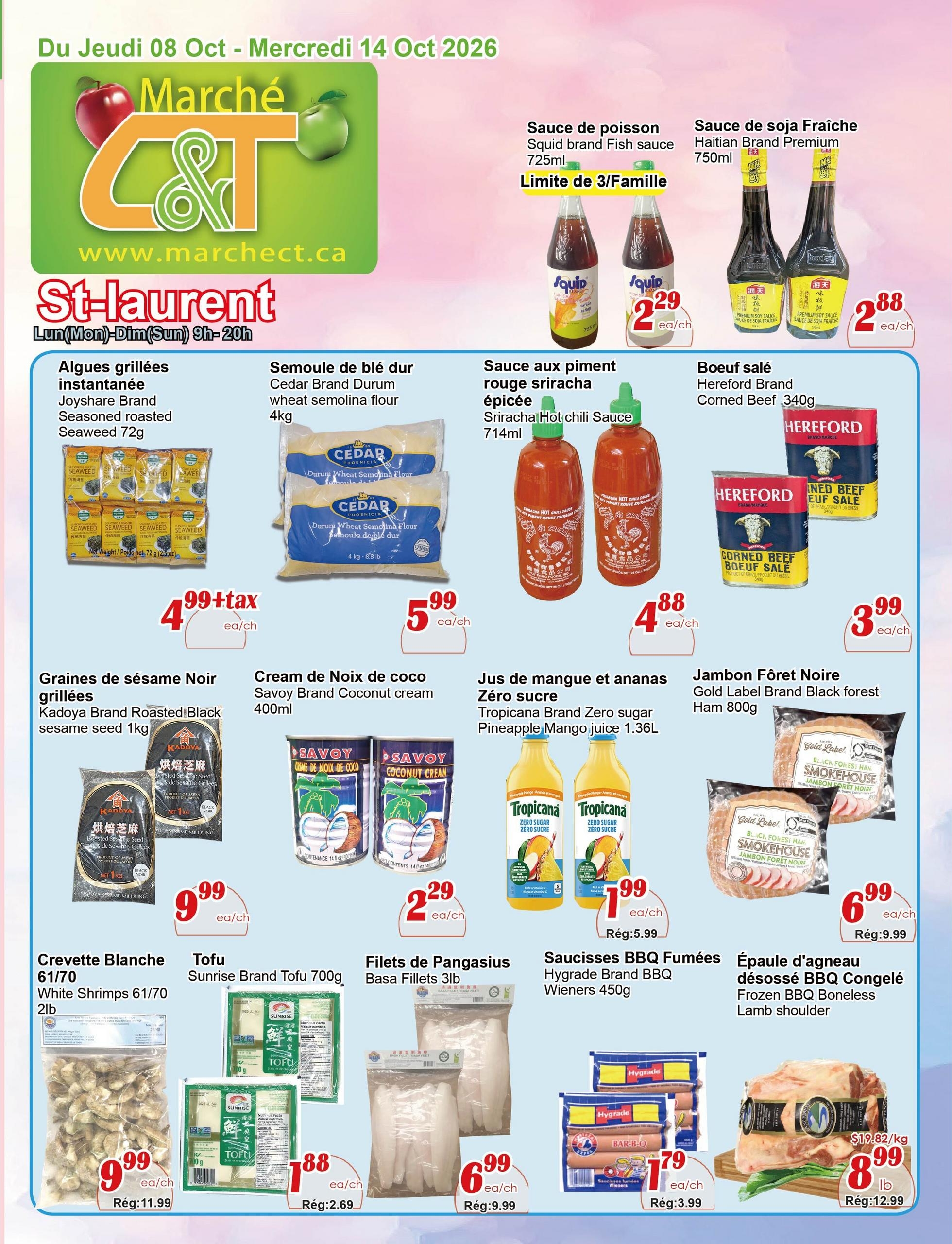 Circulaire St Laurent — page 3, du 8 au 14 octobre 2026