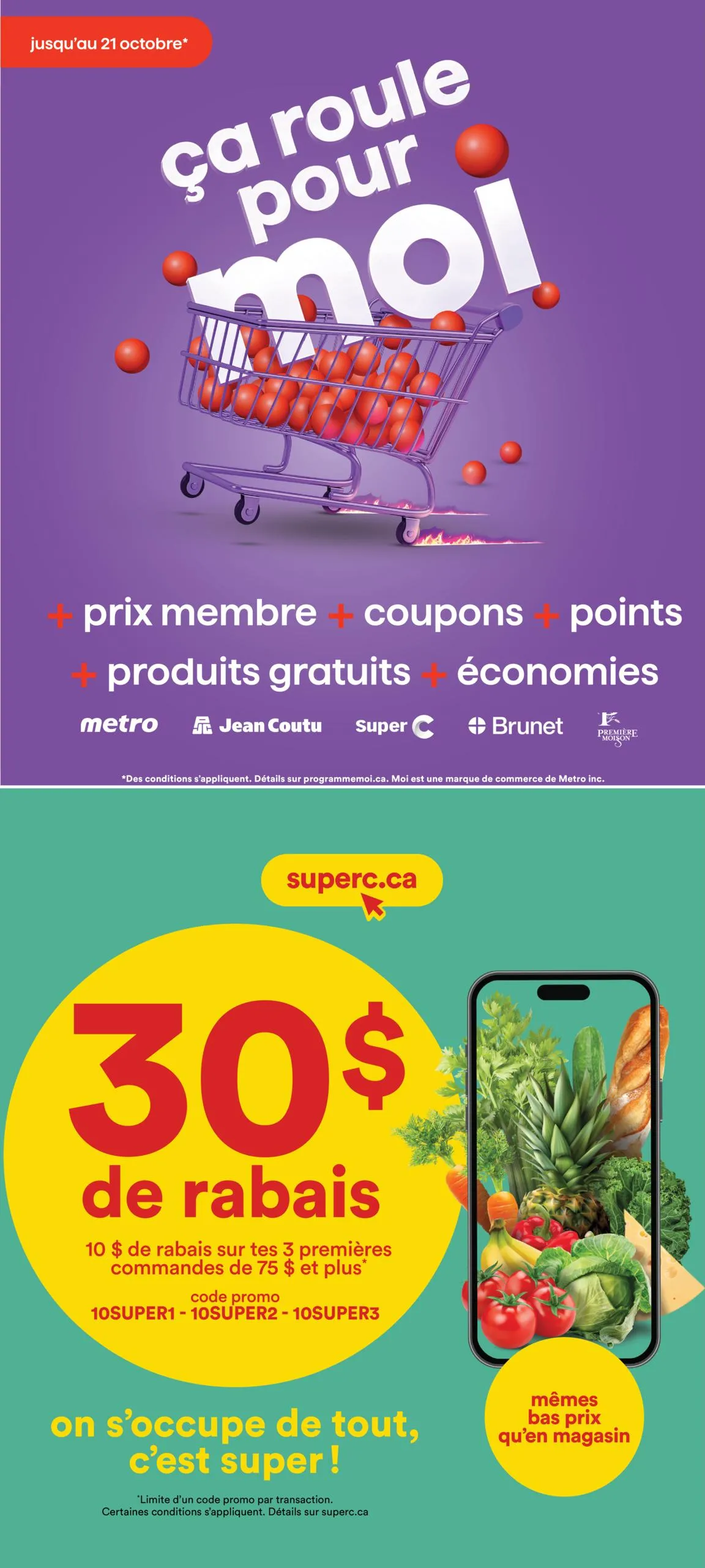 Circulaire Super C — page 13, du 8 au 14 octobre 2026
