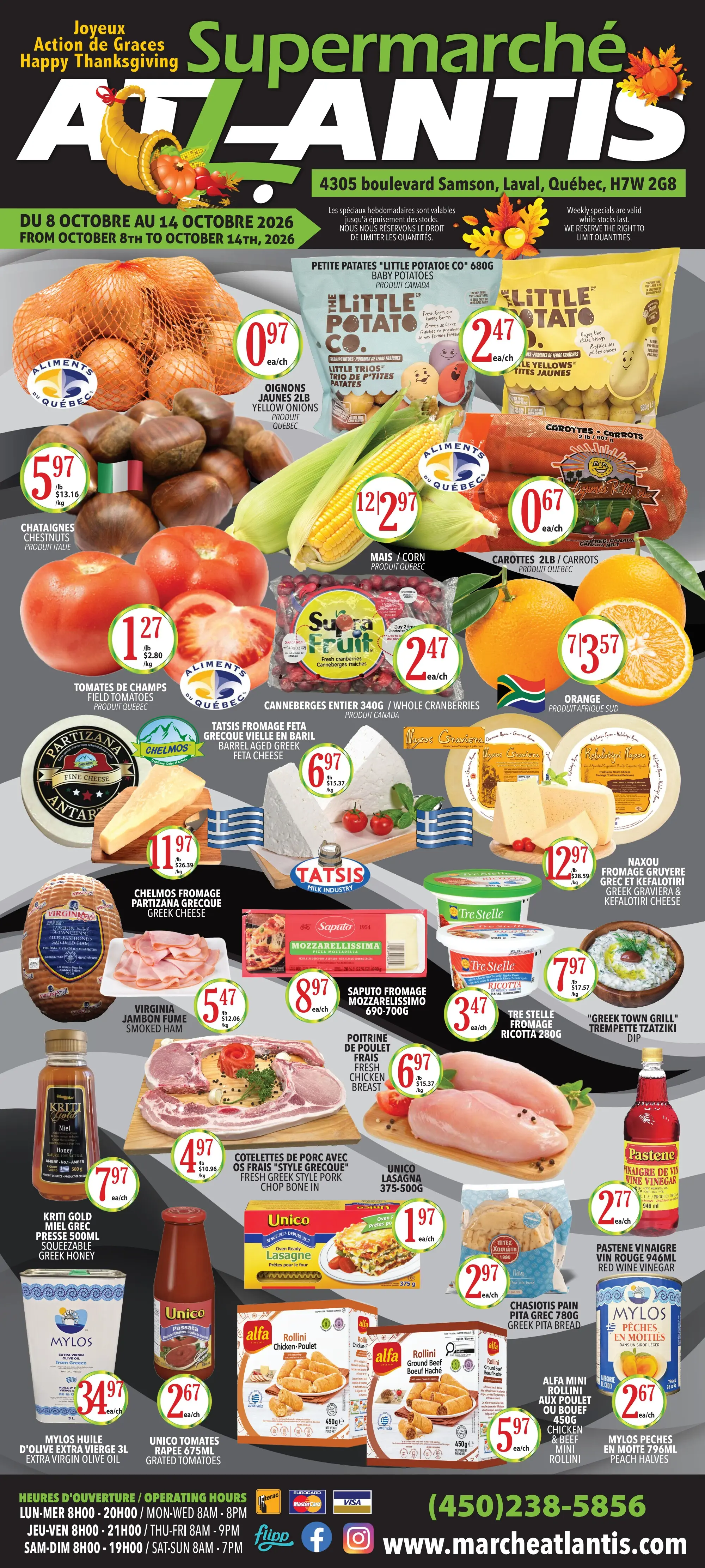 Circulaire Supermarché Atlantis — page 2, du 8 au 14 octobre 2026