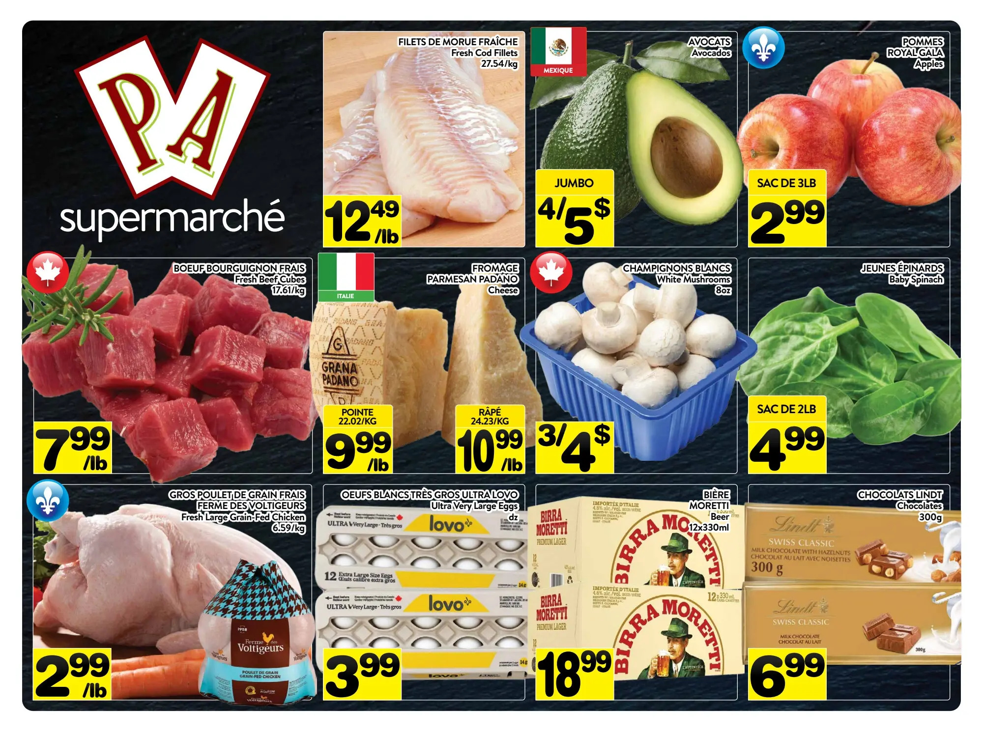Circulaire Supermarché P.A. — page 1, du 28 septembre au 4 octobre 2026