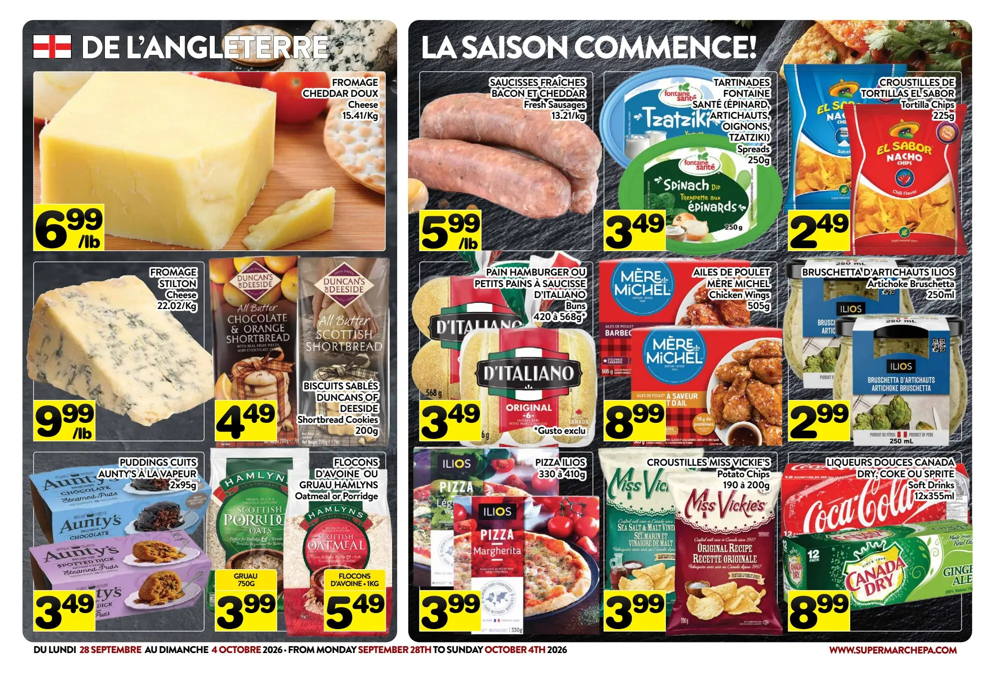 Circulaire Supermarché P.A. — page 5, du 28 septembre au 4 octobre 2026