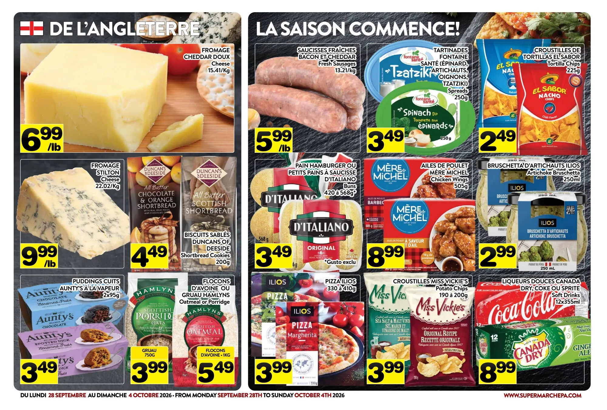 Circulaire Supermarché P.A. — page 6, du 28 septembre au 4 octobre 2026