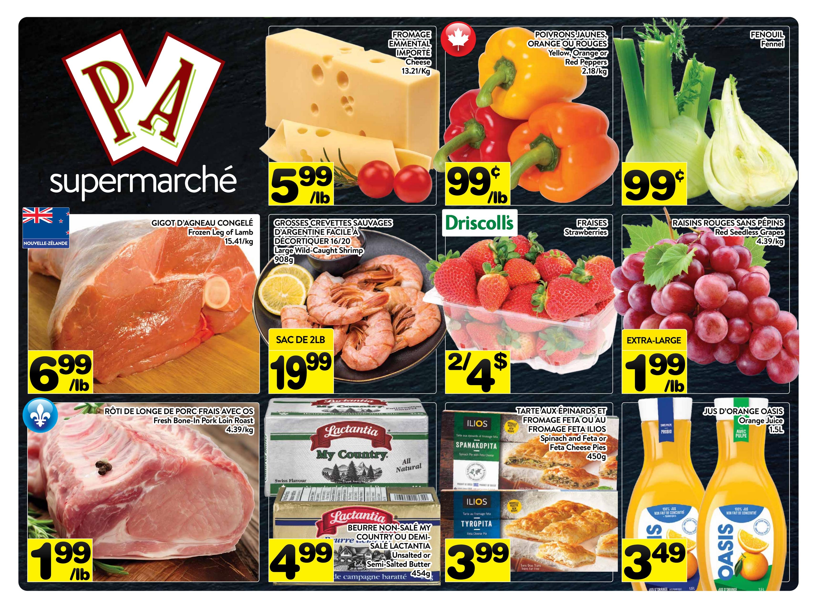 Circulaire Supermarché P.A. — page 1, du 5 au 11 octobre 2026