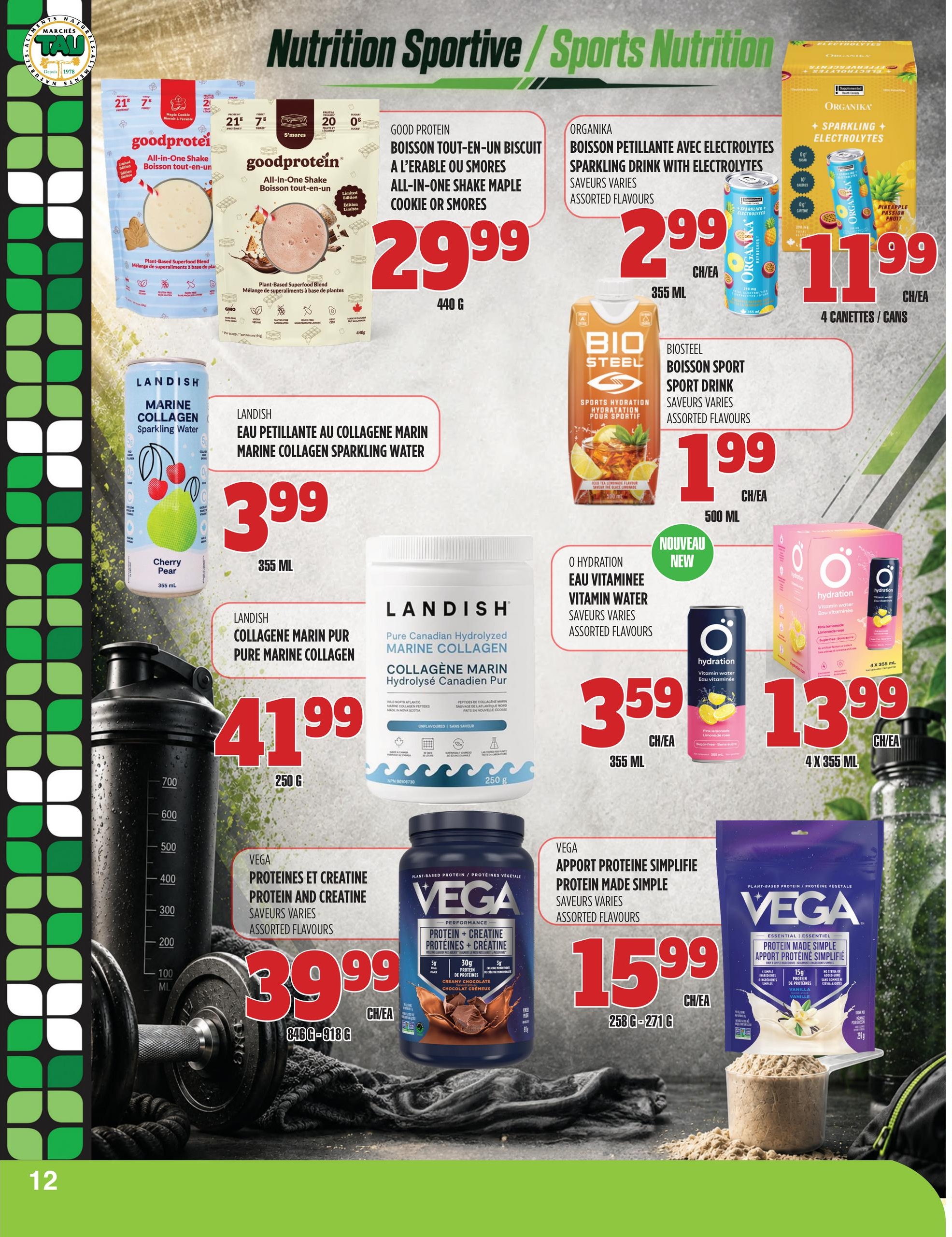 Circulaire TAU Marché d'alimentation Naturelle — page 12, du 31 août au 4 octobre 2026