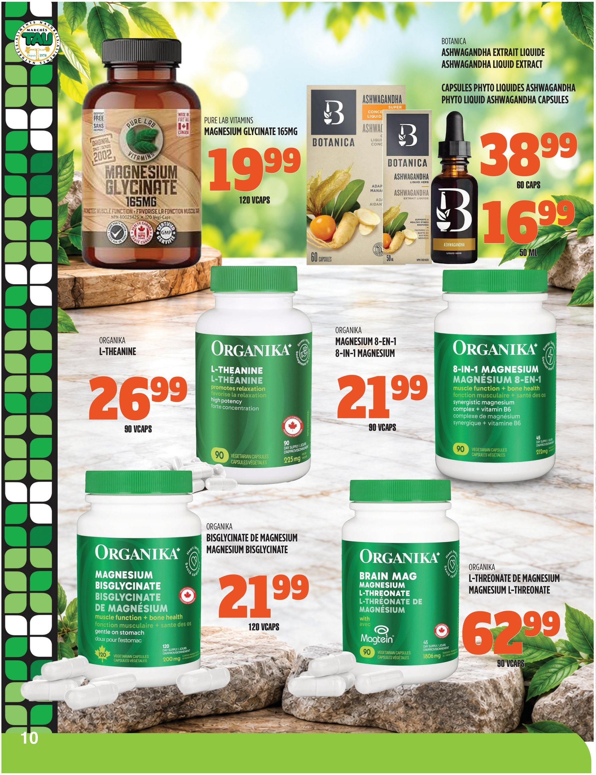 Circulaire TAU Marché d'alimentation Naturelle — page 10, du 5 octobre au 15 novembre 2026