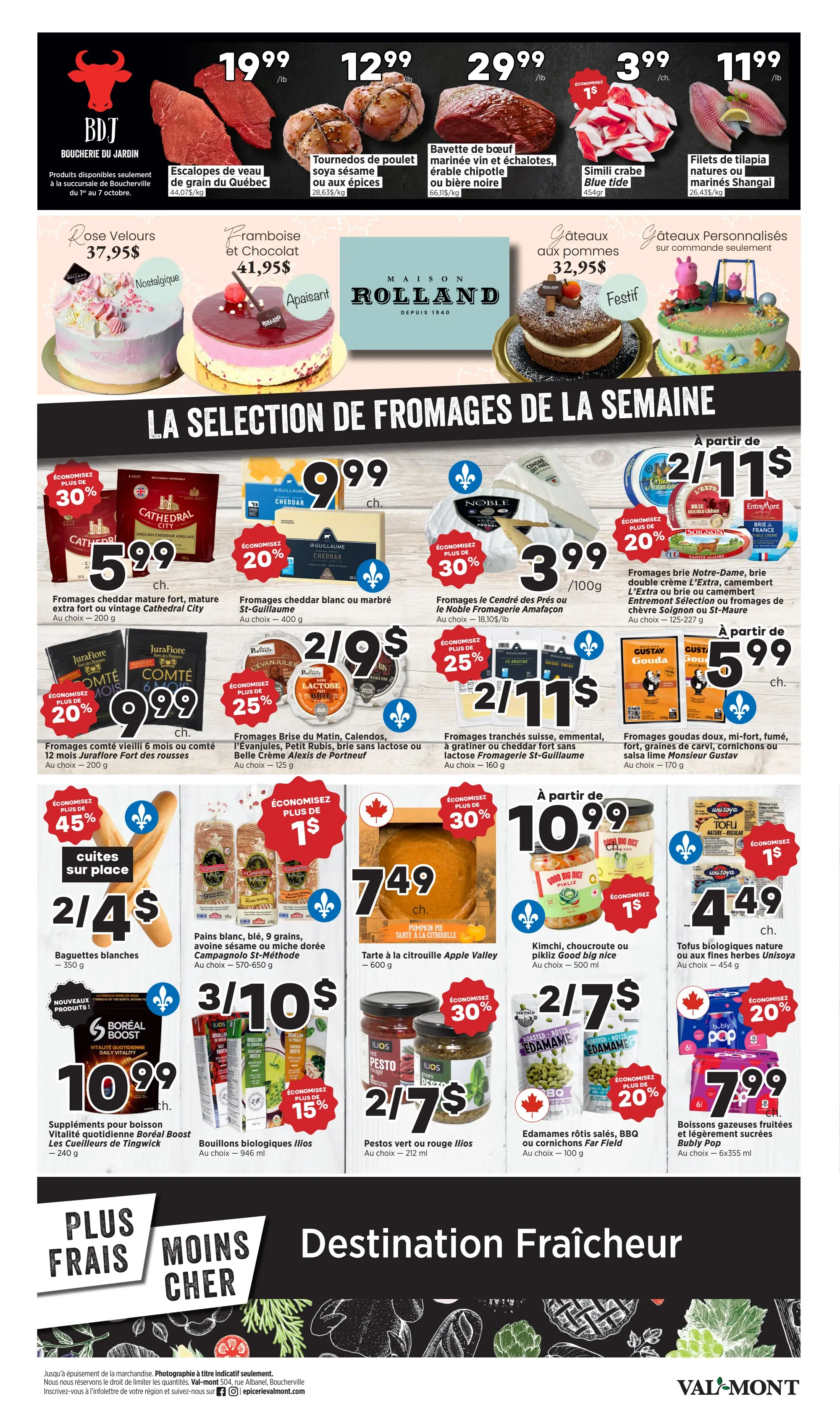 Circulaire Val-Mont — page 3, du 1 au 7 octobre 2026
