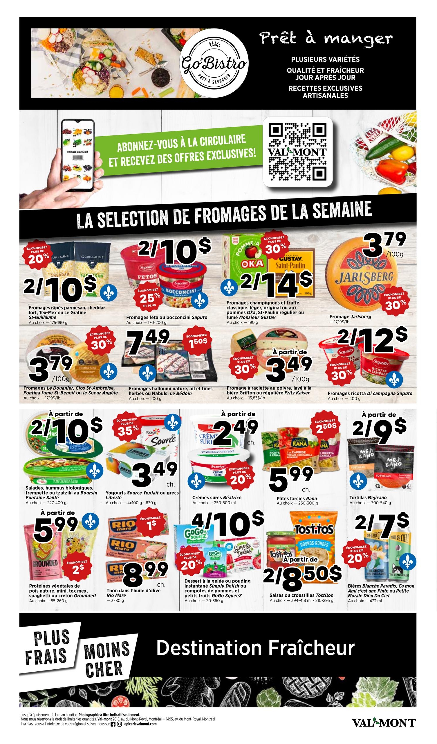 Circulaire Val-Mont Fruiterie — page 3, du 8 au 14 octobre 2026