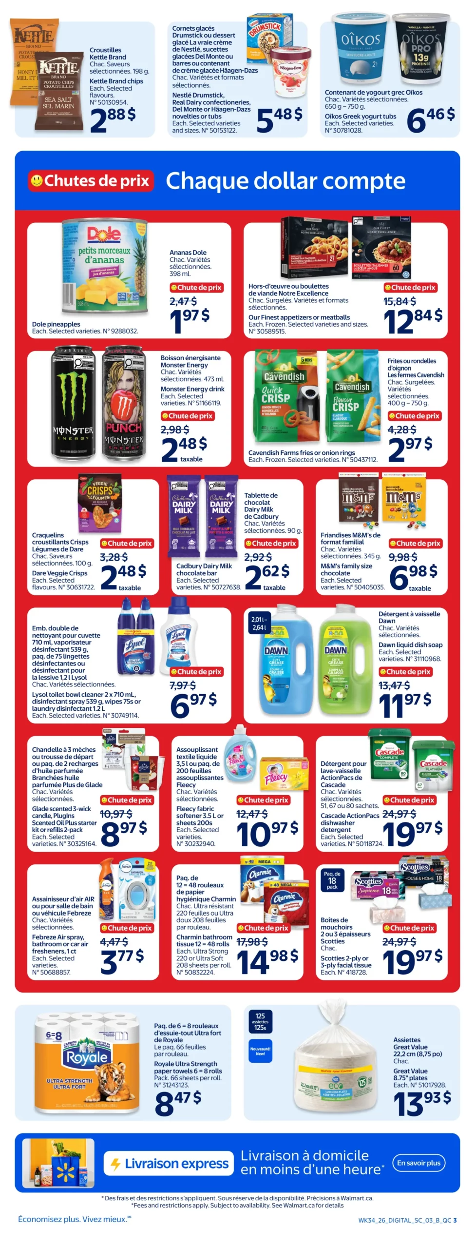 Circulaire Walmart — page 3, du 17 au 23 septembre 2026
