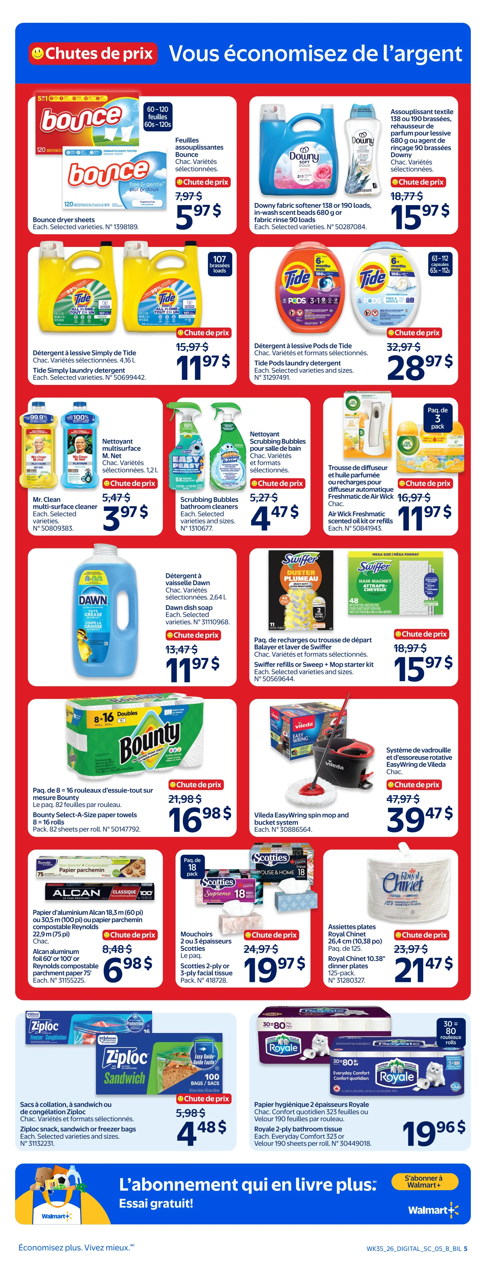 Circulaire Walmart — page 5, du 24 au 30 septembre 2026