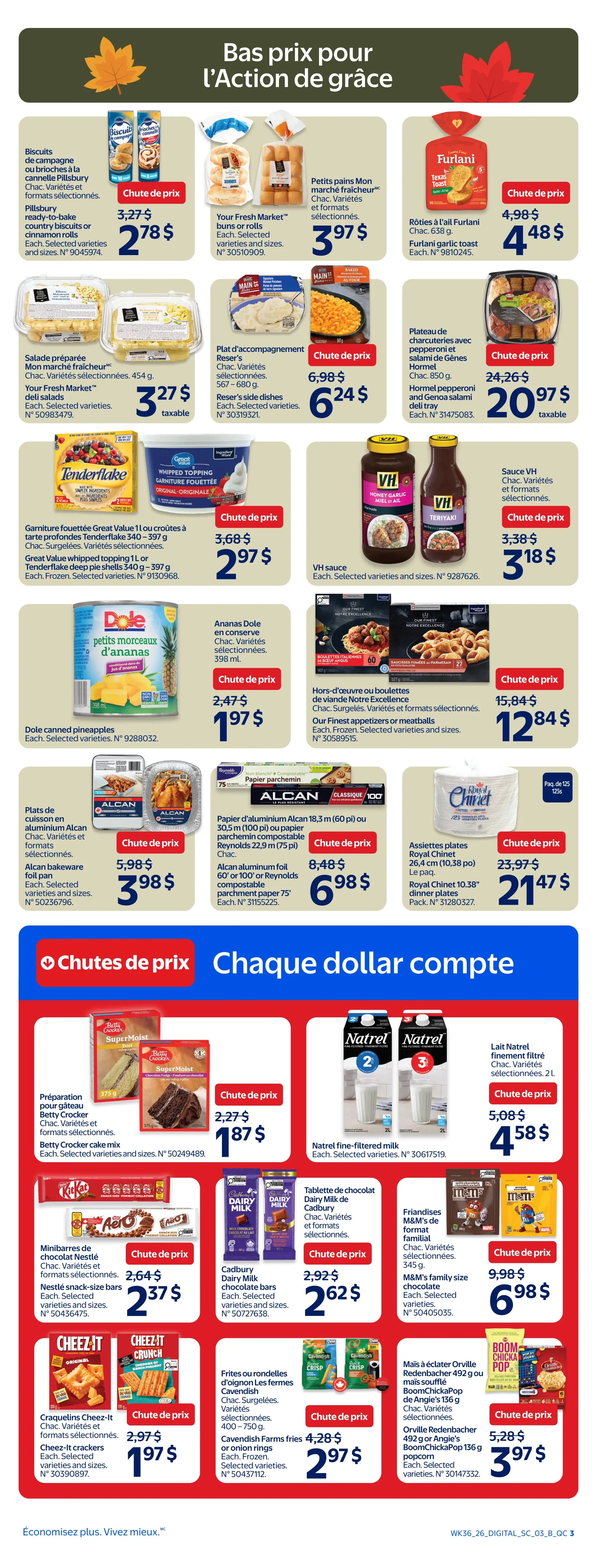 Circulaire Walmart — page 10, du 1 au 7 octobre 2026